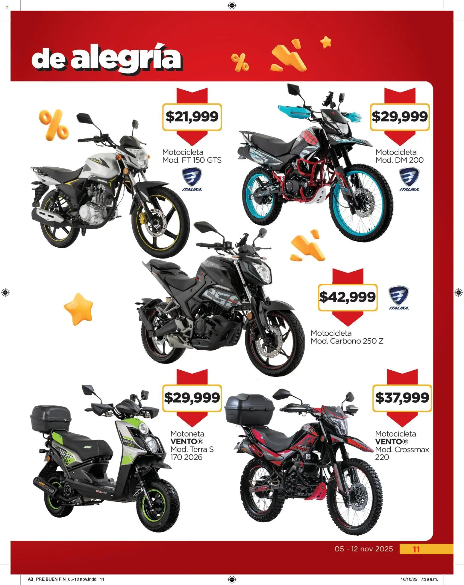 Nuevas ofertas de Chedraui válidas en toda la República Mexicana desde el 05.11.2025. ¡Encuentra las mejores ofertas en Chedraui Buen Fin! | Página: 11