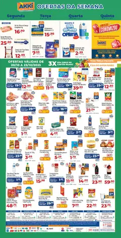 Akki Atacadista - Ofertas da semana - Pré-Visualização do folheto da loja Akki Atacadista, válido de 20.10.2025