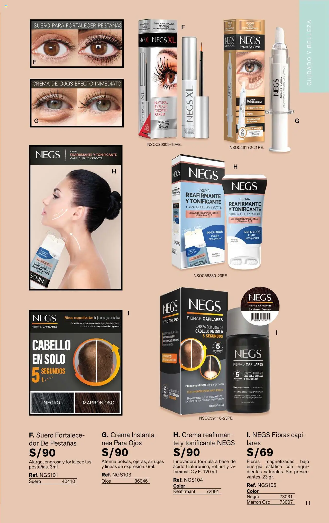 Catálogo Leonisa válido desde 24.06.2025 | Página: 11 | Productos: Shampoo, Té, Crema