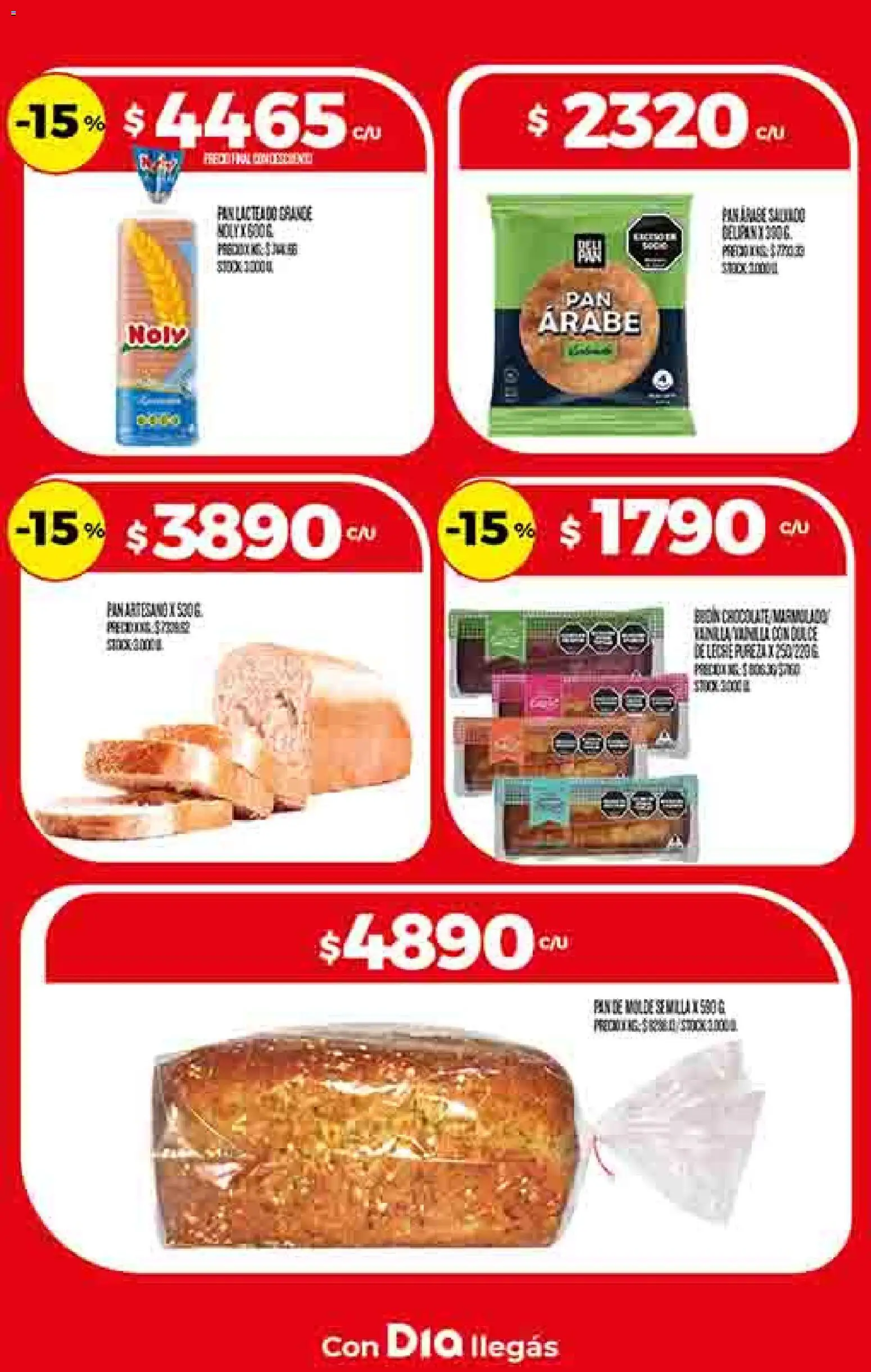 Supermercado DIA Ofertas │ válido desde el 18.02.2026 | Página: 14 | Productos: Molde, Leche, Pan, Chocolate