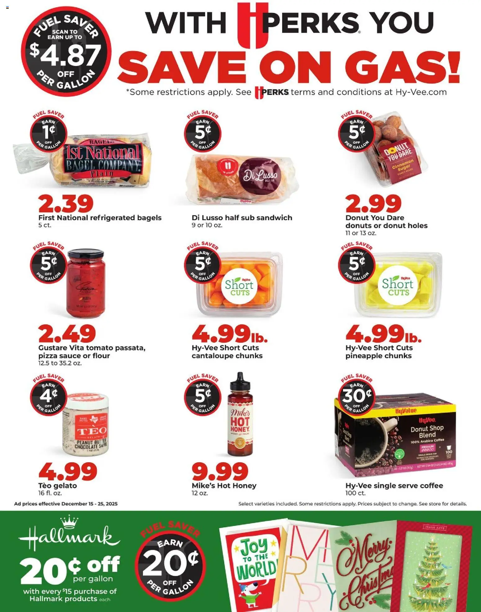 HyVee Weekly Ad - valid from 15.12.2025 | Page: 13 | Products: Coffee, Pizza, Pineapple, Sauce