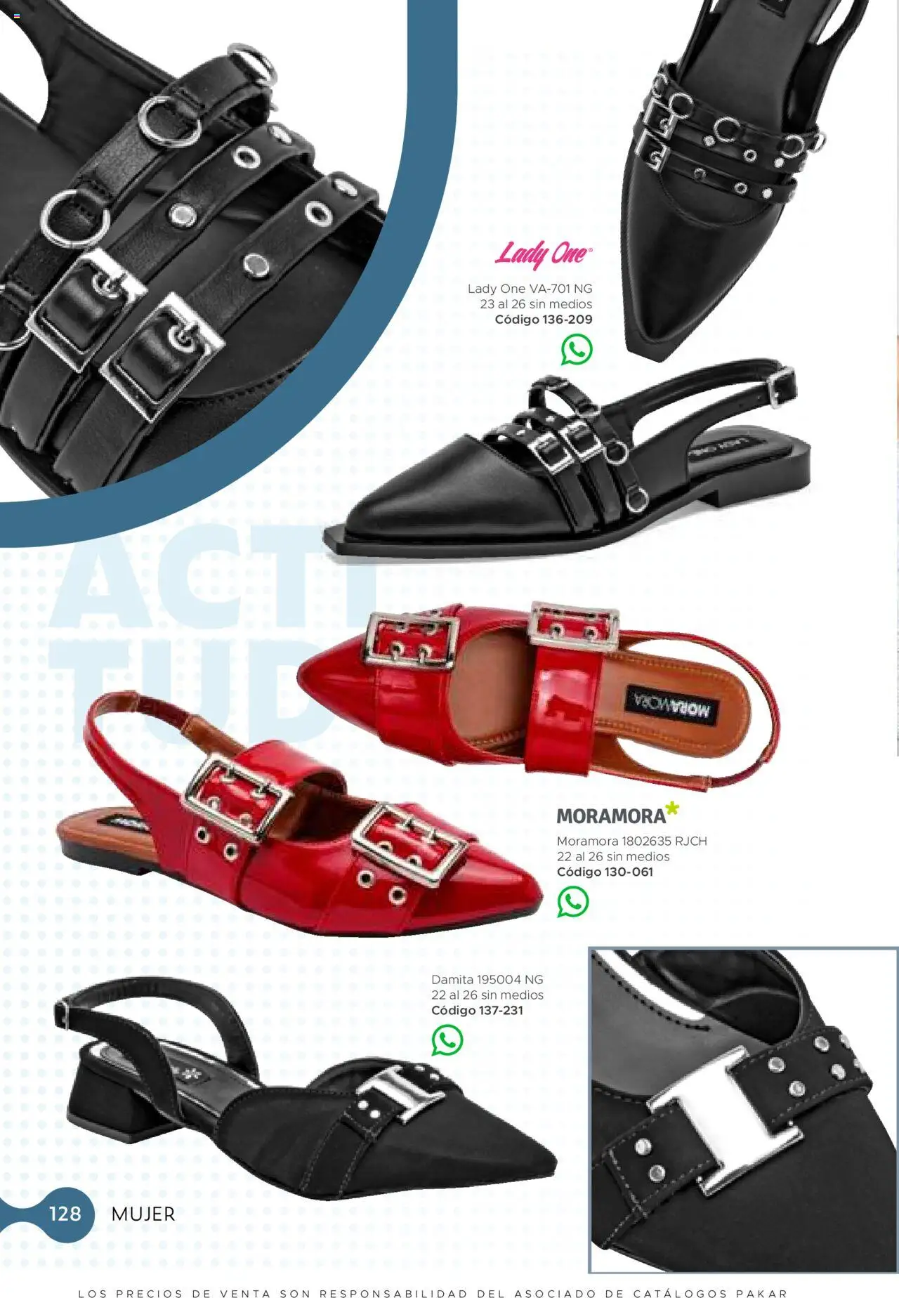 Nuevas ofertas de SC Pakar válidas en toda la República Mexicana desde el 24.07.2025. ¡Encuentra las mejores ofertas en SC Pakar Catálogo Mujer otoño / invierno! | Página: 128