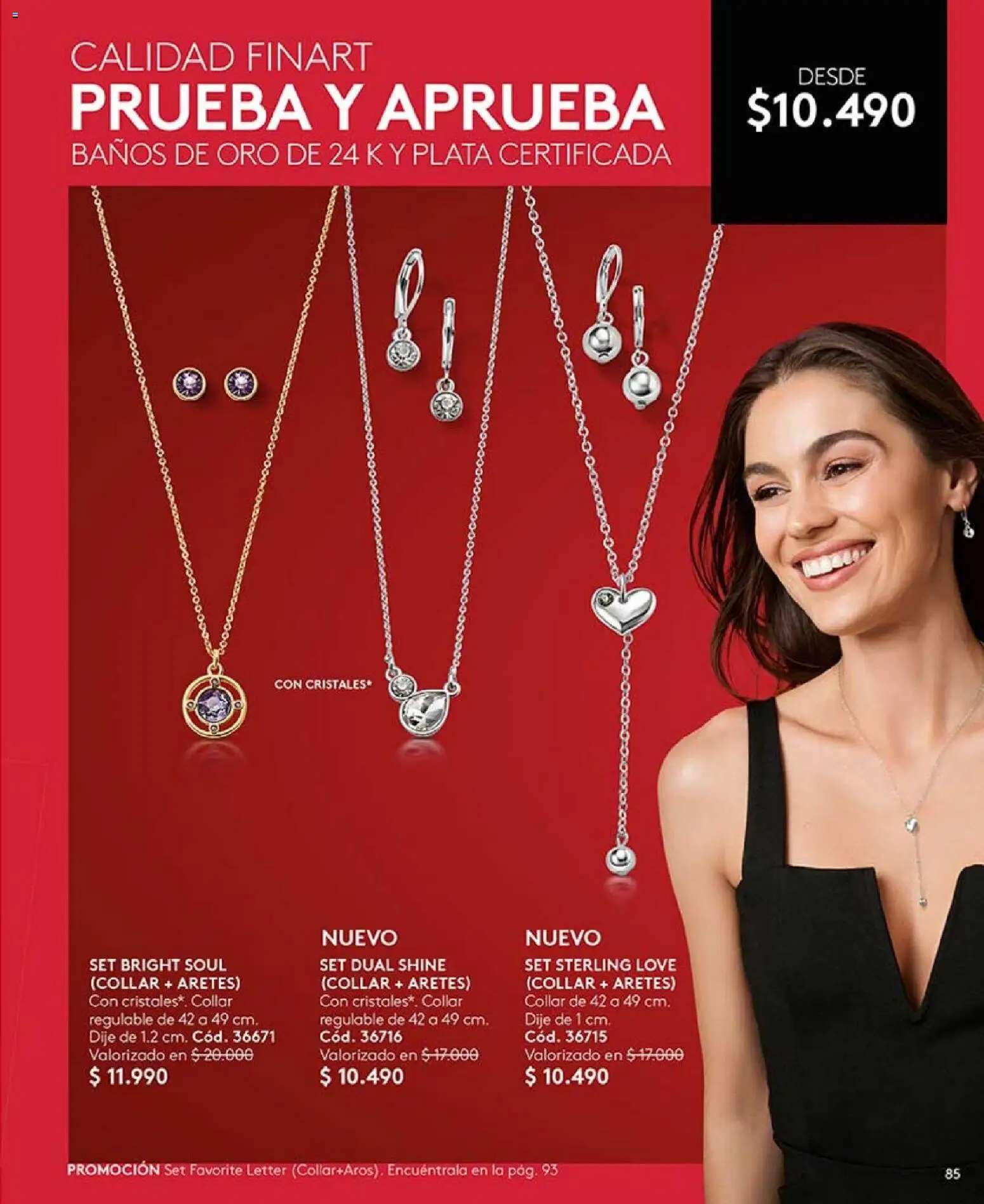 Catálogo Ésika Campaña 4 │ válido desde el 15.02.2026 | Página: 85 | Productos: Collar, Dije