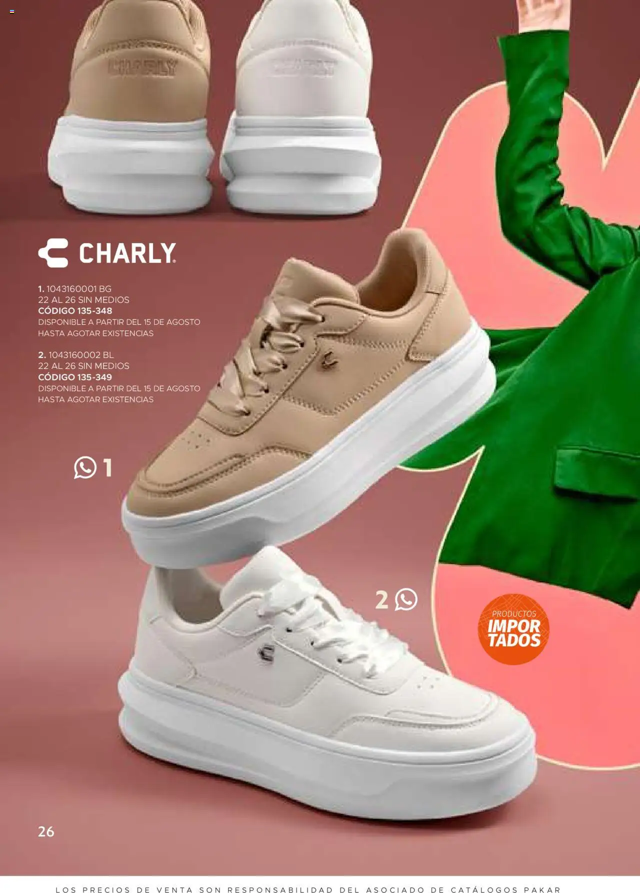 Nuevas ofertas de SC Pakar válidas en toda la República Mexicana desde el 24.07.2025. ¡Encuentra las mejores ofertas en SC Pakar - Catálogo Casual otoño / invierno! | Página: 26