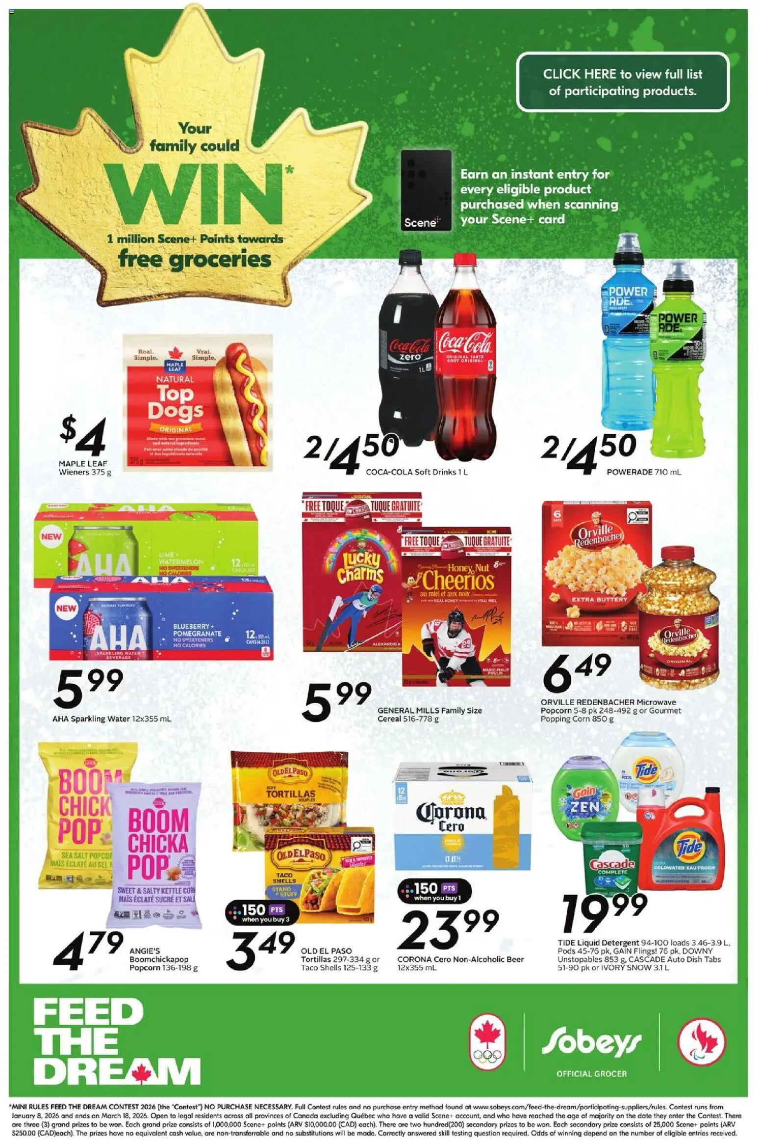 Sobeys flyer valid from 05.03.2026 | Page: 21 | Products: Kettle, Detergent, Beer