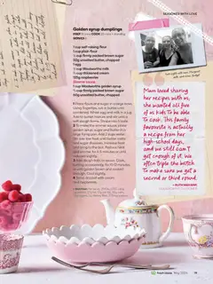 Preview of Woolworths Fresh Ideas magazine - valid from 01.05.2026 | Page: 19 | Products: Cups, Milk, Cream, Water