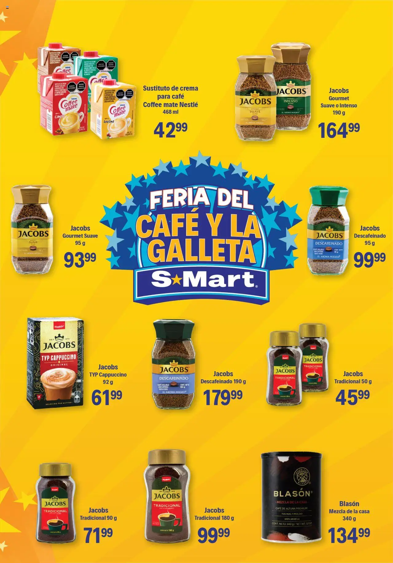 Nuevas ofertas de S-Mart válidas en toda la República Mexicana desde el 07.10.2025. ¡Encuentra las mejores ofertas en S-Mart - Folleto de Feria - Chihuahua! | Página: 3 | Productos: Crema, Café, Mate