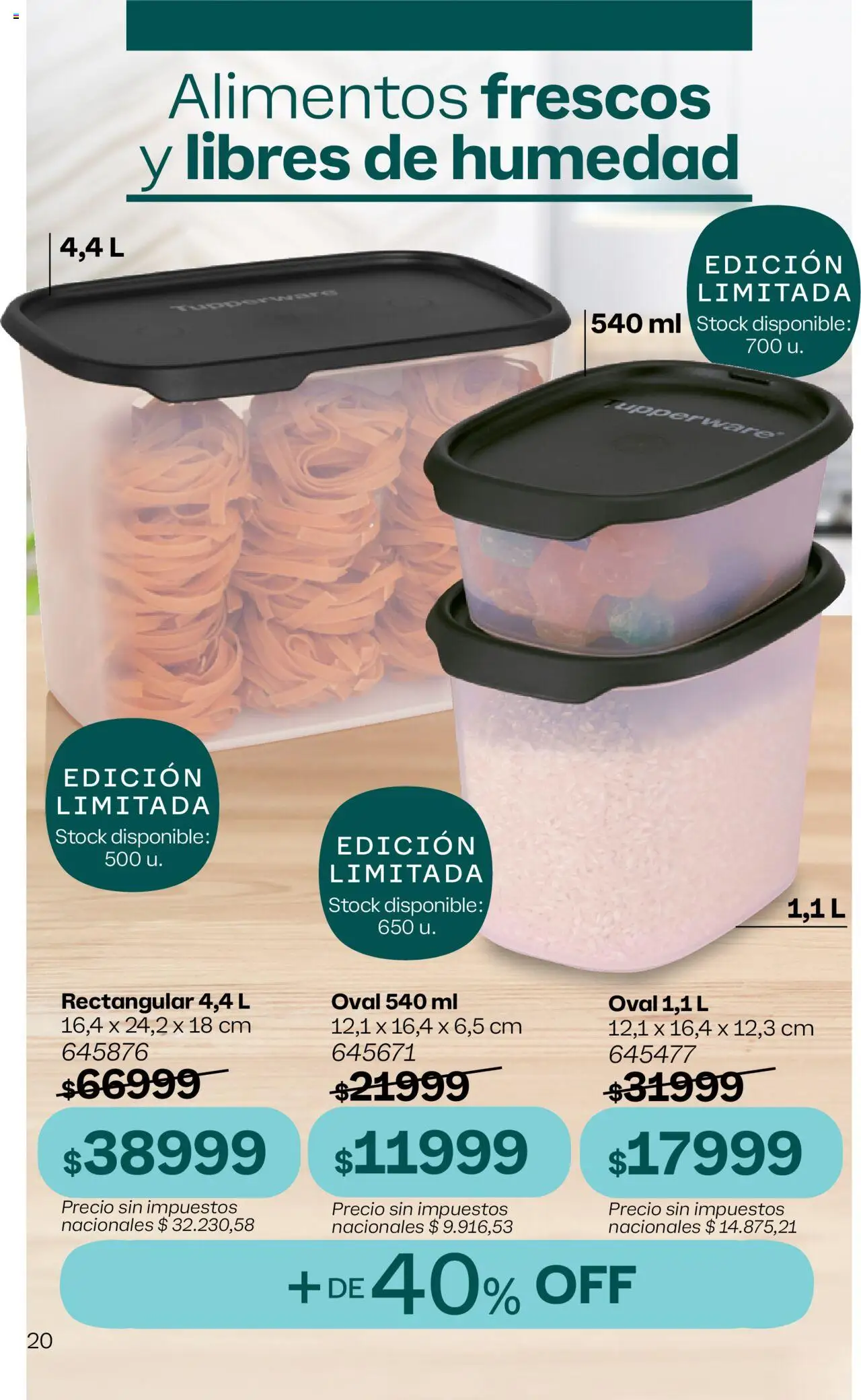 Tupperware Folleto │ válido desde el 25.08.2025 | Página: 21