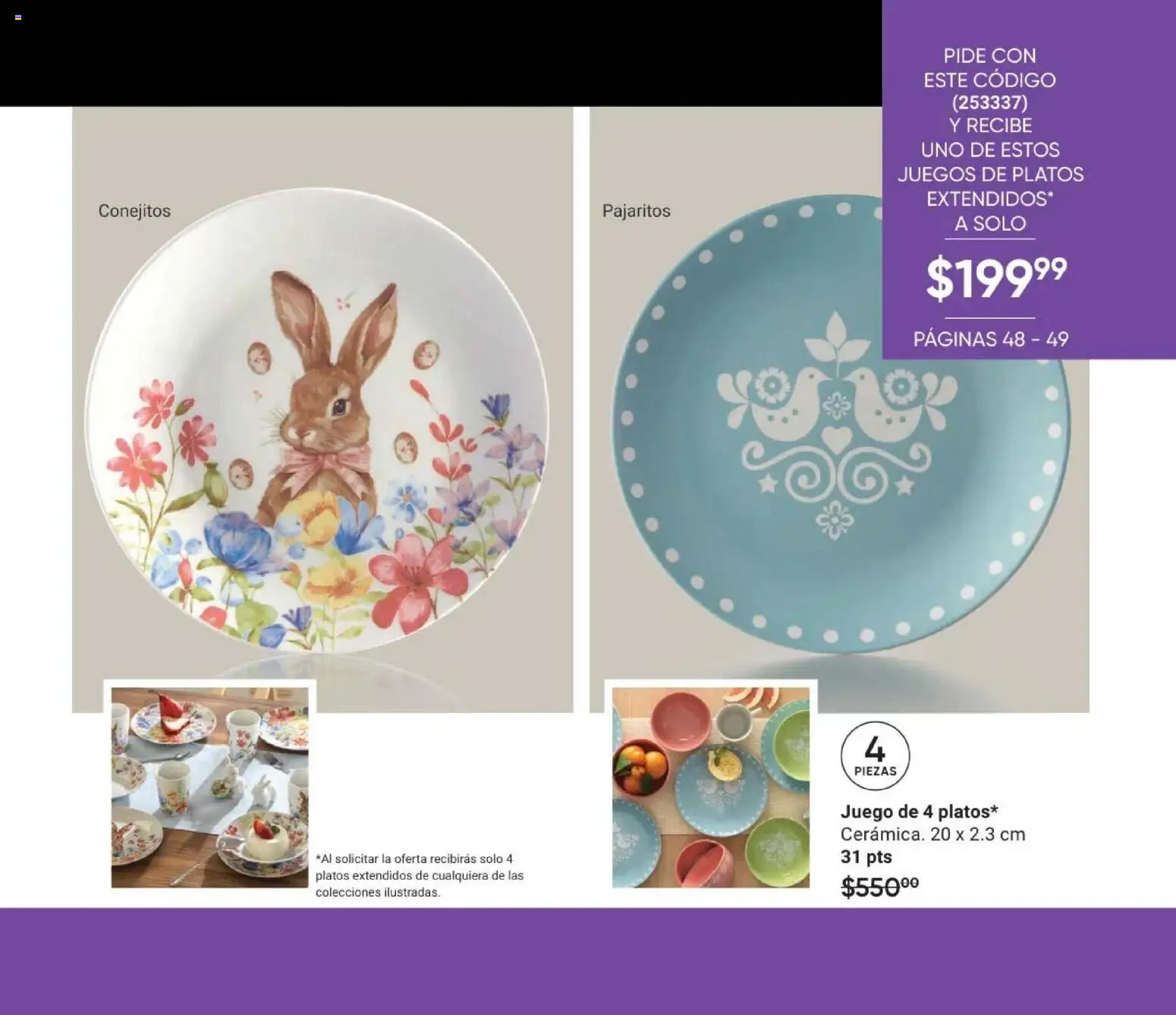 Nuevas ofertas de AVON válidas en toda la República Mexicana desde el 30.01.2026. ¡Encuentra las mejores ofertas en AVON Casa & Estilo 3 2026! | Página: 49 | Productos: Juego