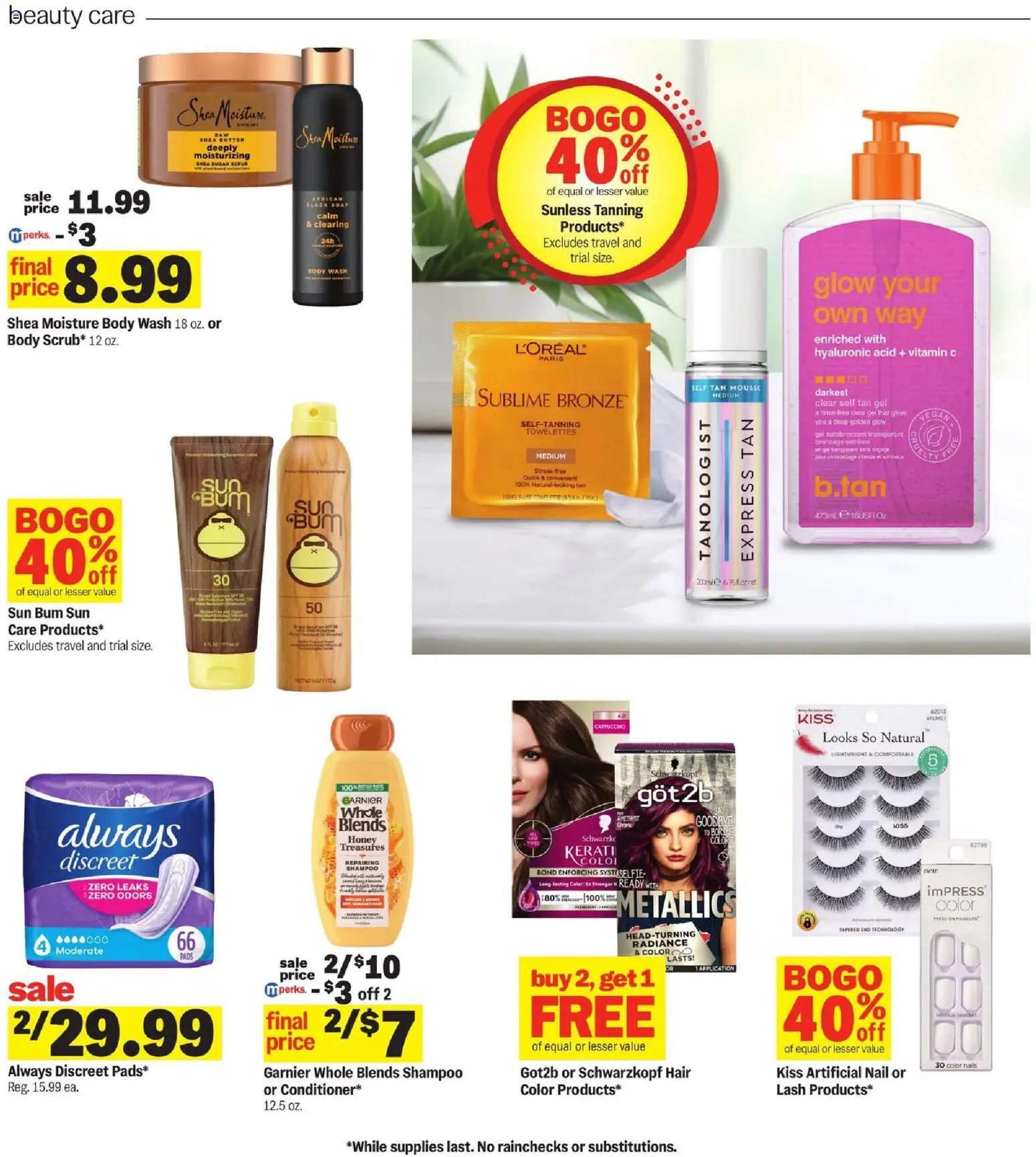 Meijer Weekly Ad - valid from 11.03.2026 | Page: 30 | Products: Vitamin, Press, Shampoo, Butter