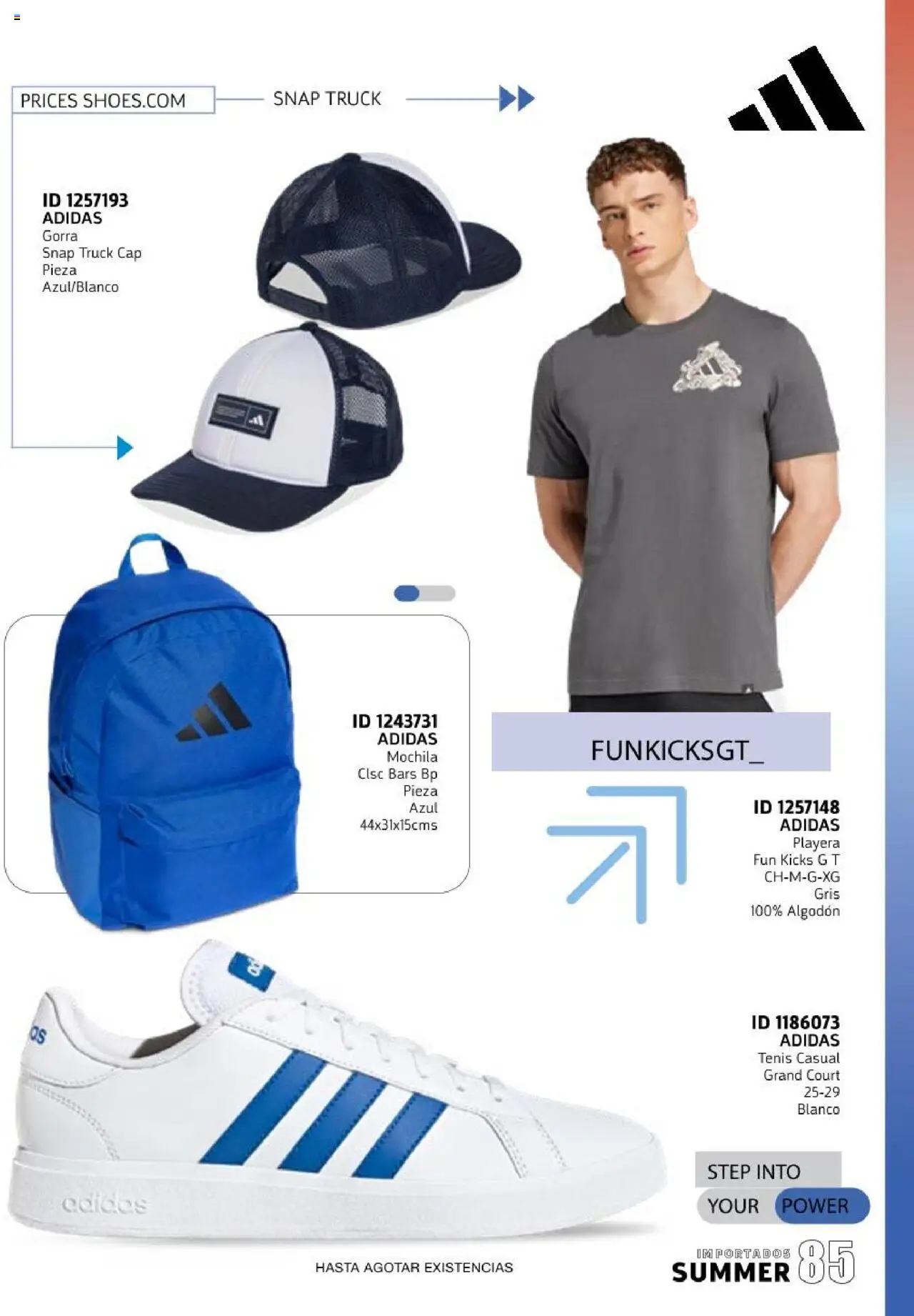 Nuevas ofertas de Price Shoes válidas en toda la República Mexicana desde el 16.05.2025. ¡Encuentra las mejores ofertas en Price Shoes catálogo ! | Página: 85 | Productos: Tenis, Gorra, Mochila, Algodón