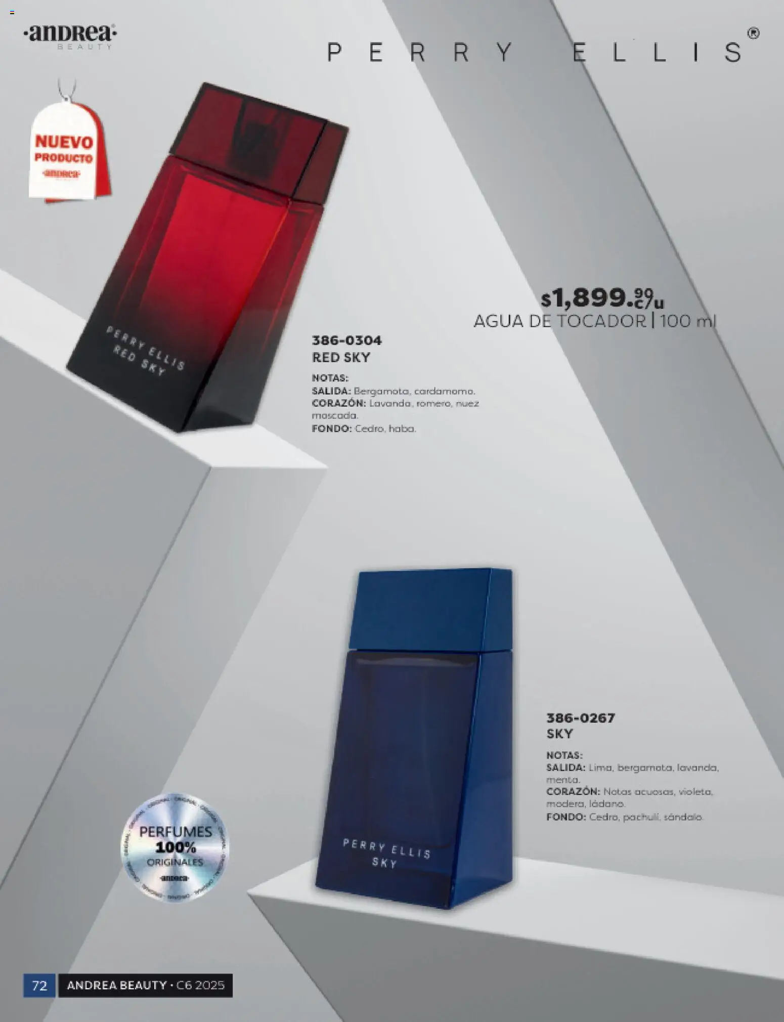 Nuevas ofertas de Andrea válidas en toda la República Mexicana desde el 31.10.2025. ¡Encuentra las mejores ofertas en Andrea catálogo Beauty! | Página: 72 | Productos: Agua, Nuez