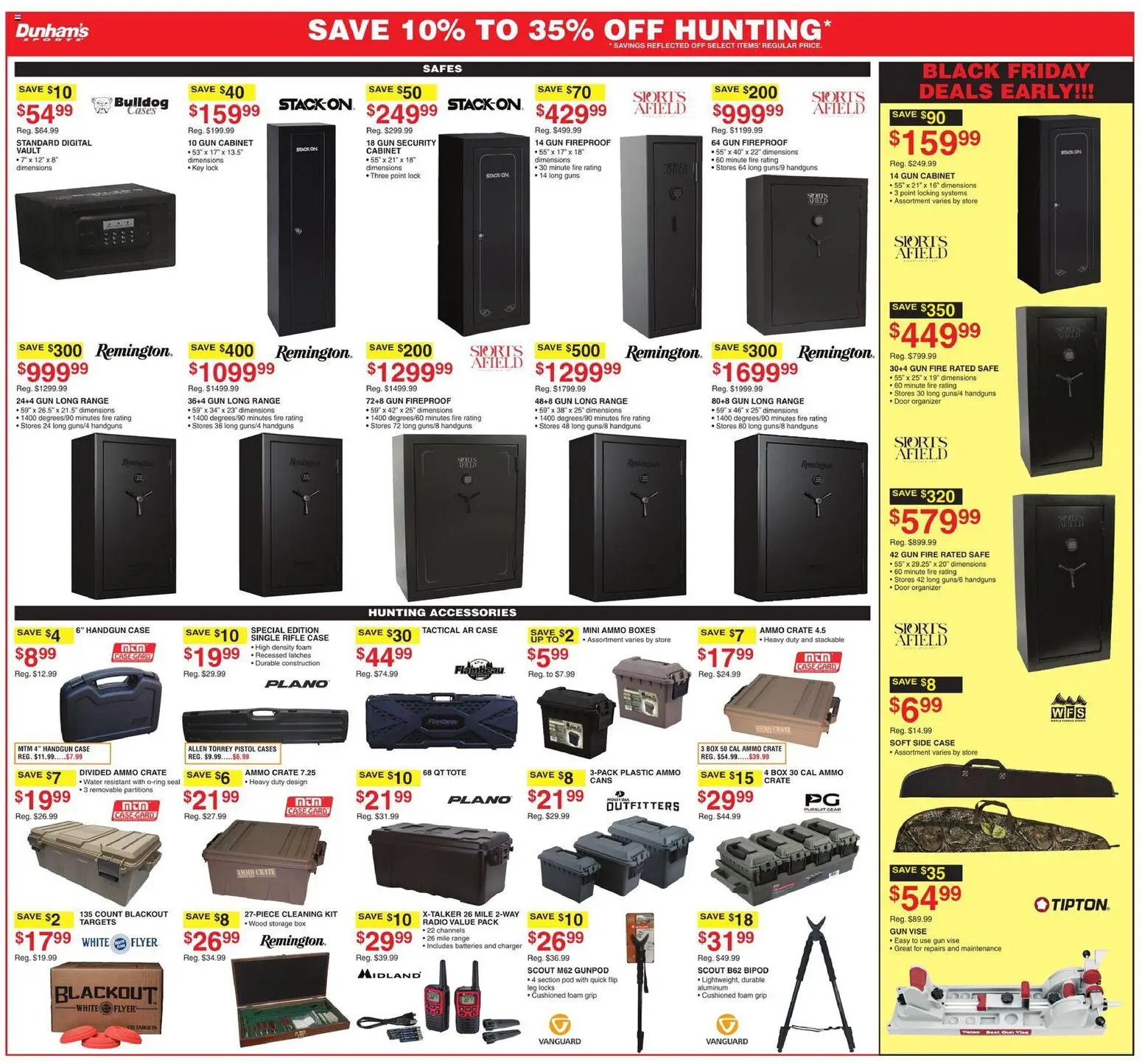 Dunham's Sports Black Friday - valid from 01.11.2025 | Page: 4 | Products: Box, Case, Handgun, Rifle