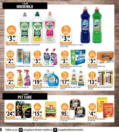 Preview of Supabarn Catalogue  - valid from 18.02.2026 | Page: 8 | Products: Cleaner, Garbage bags, Batteries, Laundry