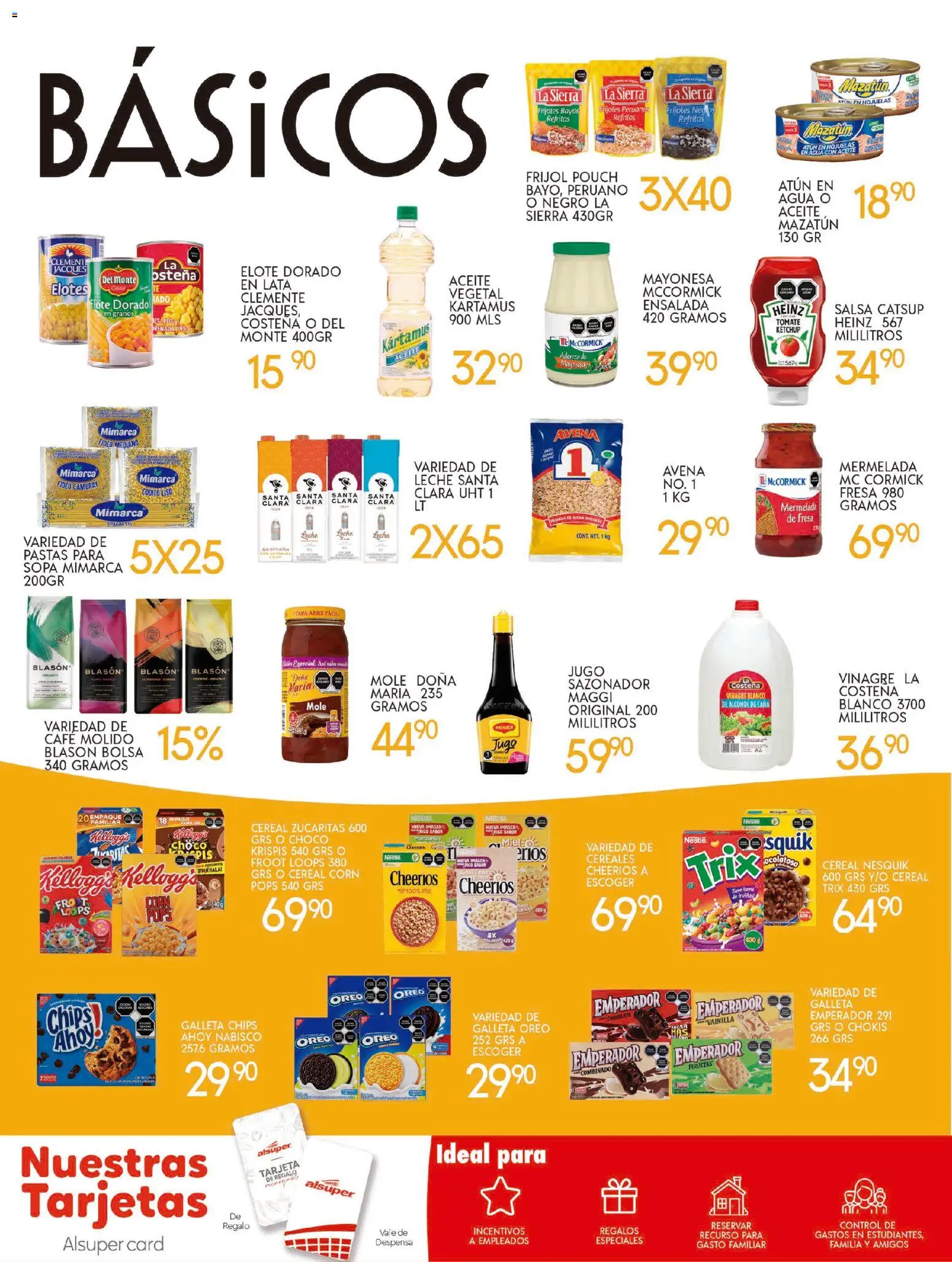 Nuevas ofertas de Alsuper válidas en toda la República Mexicana desde el 21.10.2025. ¡Encuentra las mejores ofertas en Alsuper folleto Laguna! | Página: 6 | Productos: Bolsa, Leche, Aceite, Chocolate