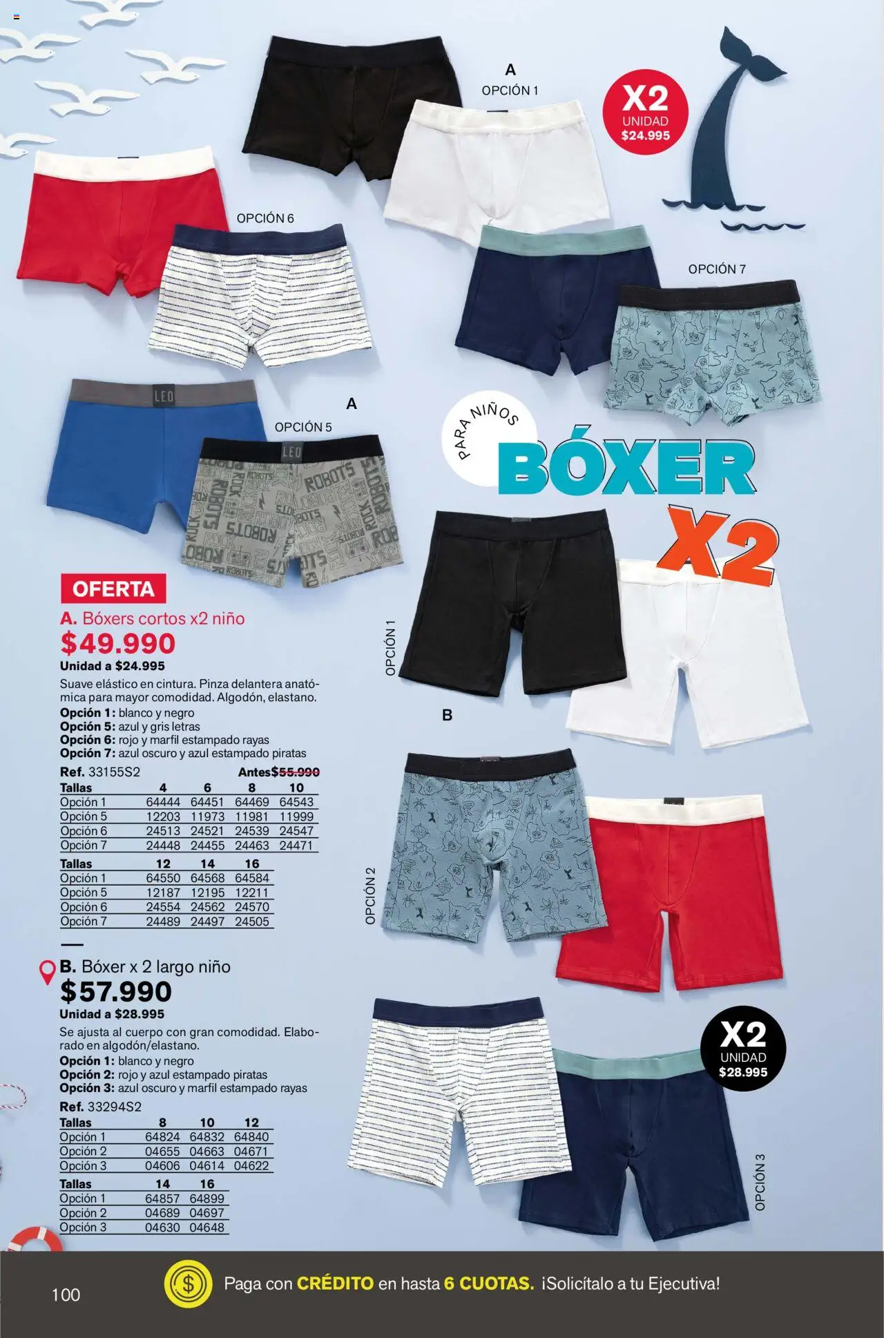 Leonisa revista - valida desde el 12.09.2025 | Página: 100 | Productos: Pinza, Boxers