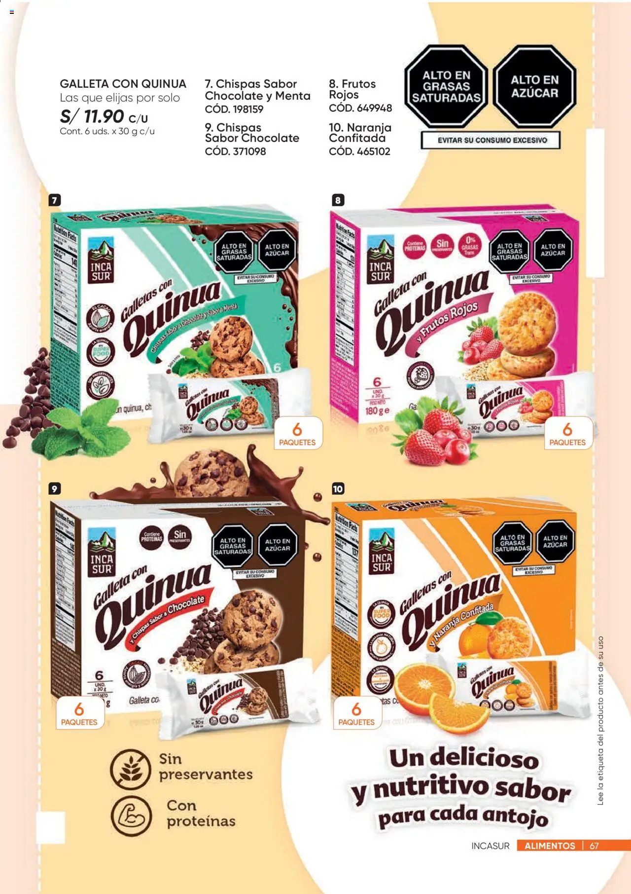 Catálogo Azzorti válido desde 28.07.2025 | Página: 67 | Productos: Chocolate, Galletas, Peso
