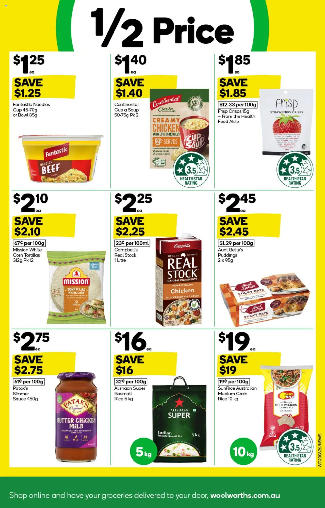 Woolworths catalogue - valid from 20.08.2025 | Page: 5 | Products: Chicken, Noodles, Beef, Sauce