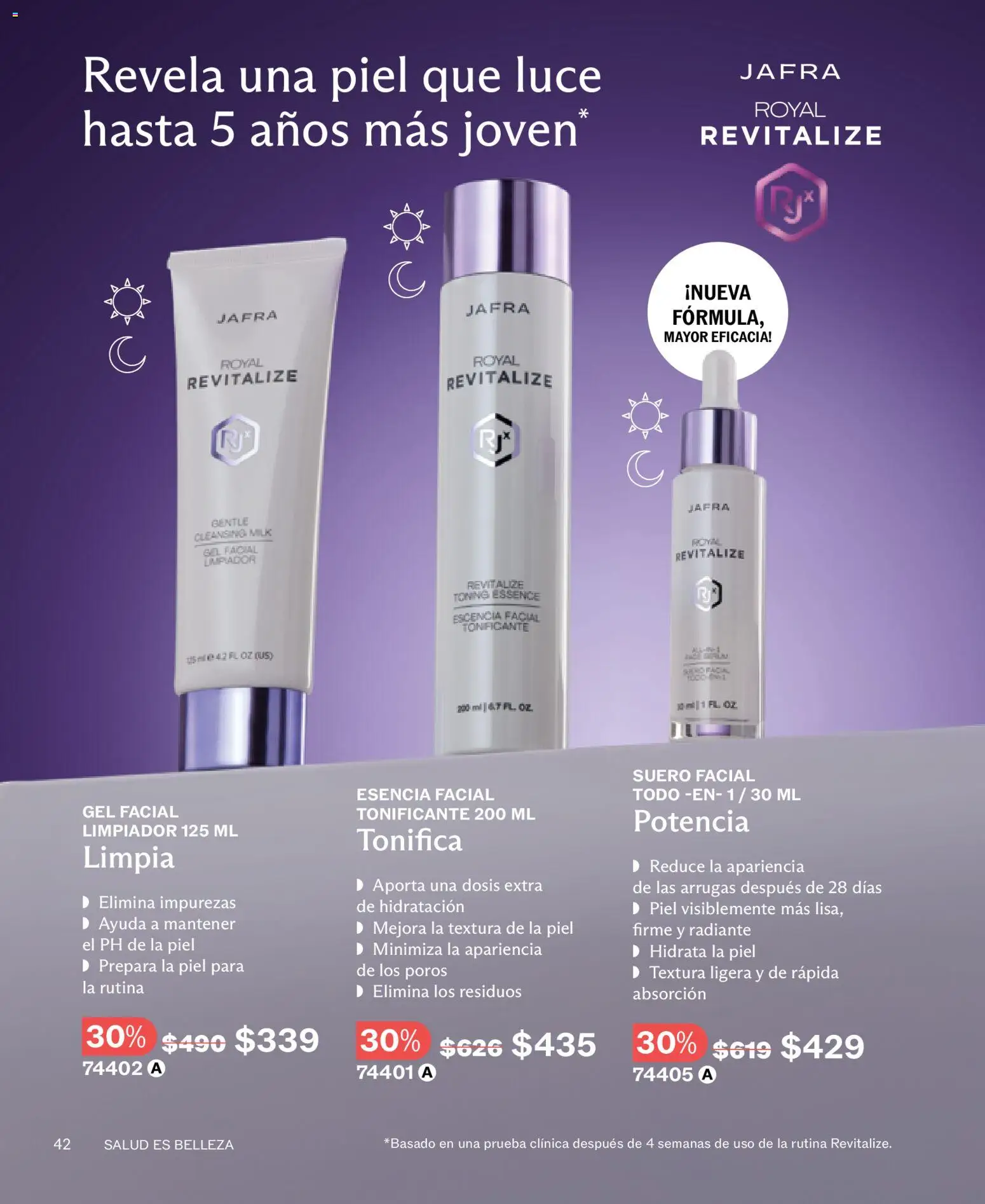 Nuevas ofertas de JAFRA válidas en toda la República Mexicana desde el 01.01.2026. ¡Encuentra las mejores ofertas en JAFRA catálogo! | Página: 42