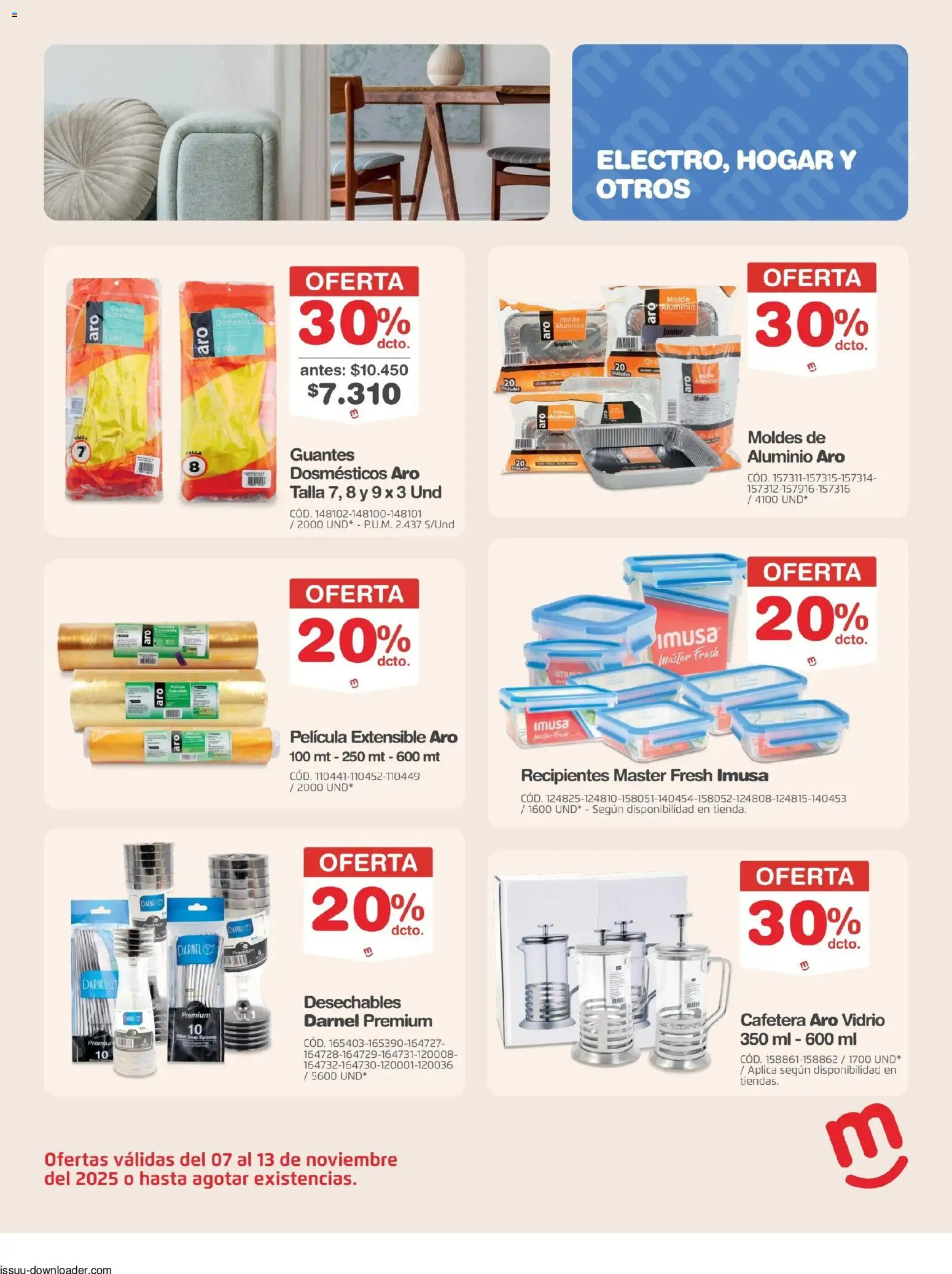 Makro revista - valida desde el 07.11.2025 | Página: 21 | Productos: Guantes, Cafetera, Molde