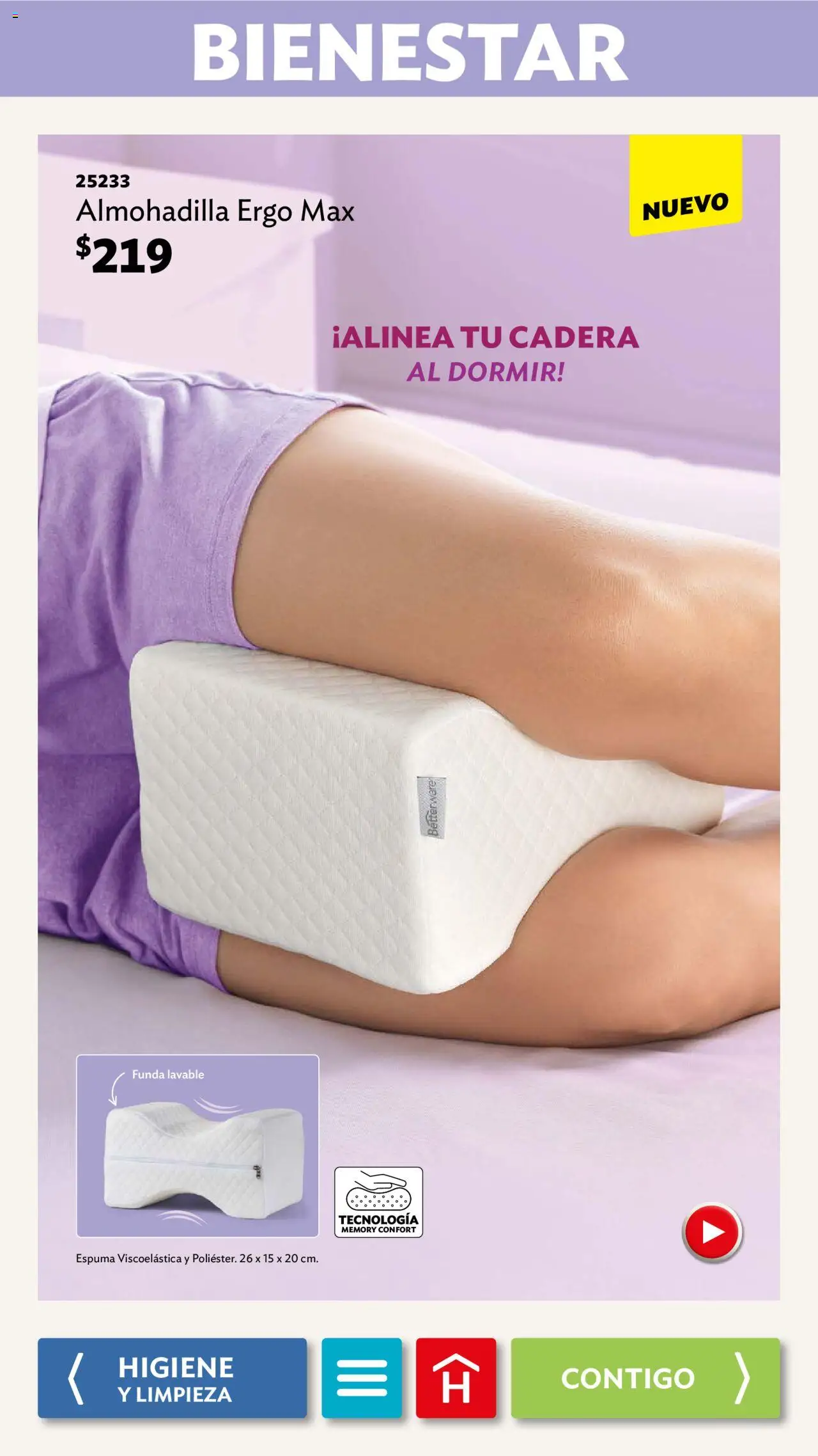Nuevas ofertas de Betterware válidas en toda la República Mexicana desde el 01.09.2025. ¡Encuentra las mejores ofertas en Betterware - Campaña 9 2025! | Página: 99 | Productos: Espuma, Funda