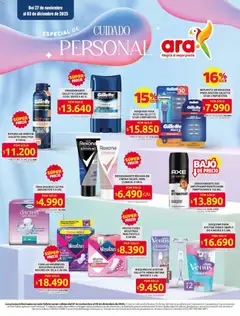 Ara - Black friday -  Vista previa de la revista de la tienda Ara valido desde el 27.11.2025 | Página: 10 | Productos: Sobre, Toallas, Espuma de afeitar, Antitranspirante
