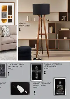 Vista previa de Muebles Dico catálogo Black Chicago , nuevo folleto de la tienda, válido en México a partir del 17.03.2026 | Página: 67 | Productos: Cuadro, Lámpara