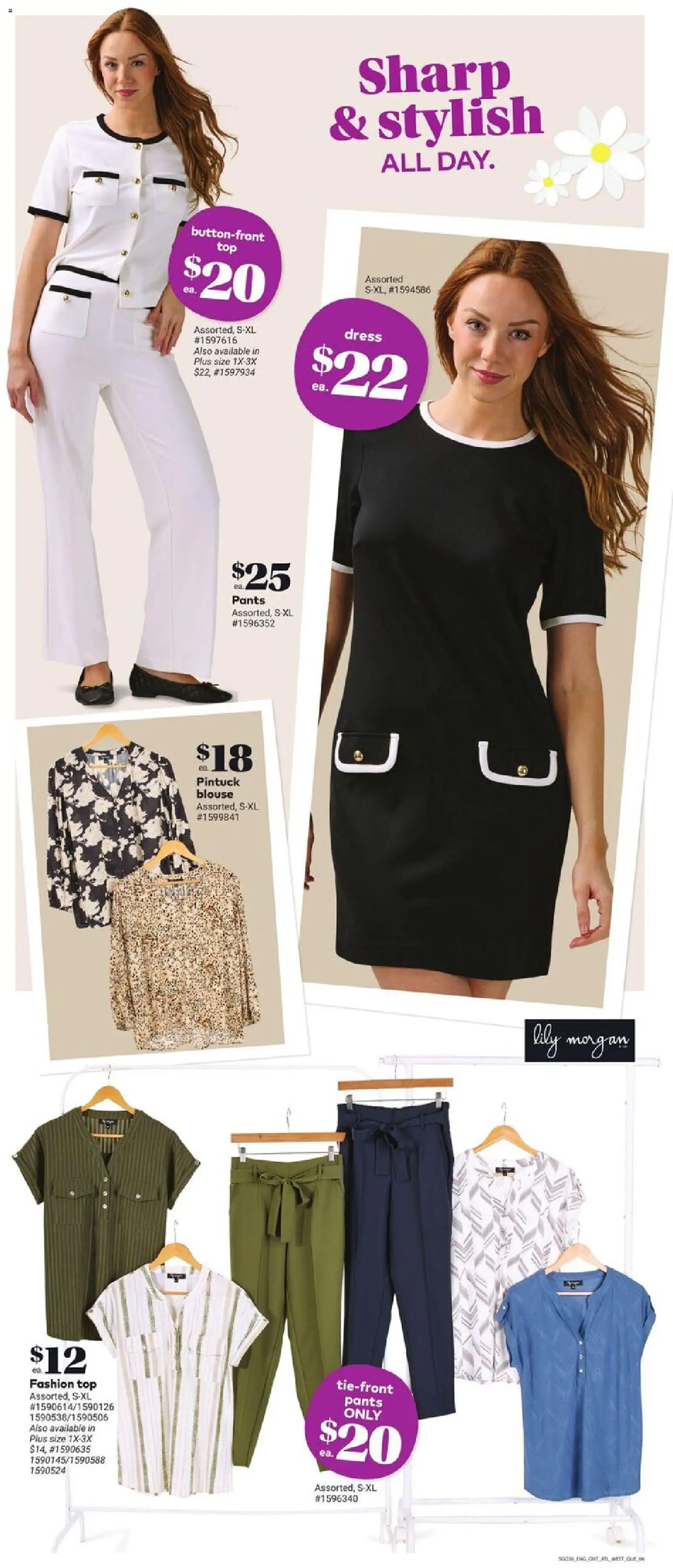 Giant Tiger flyer valid from 25.02.2026 | Page: 8 | Products: Dress, Blouse, Pants