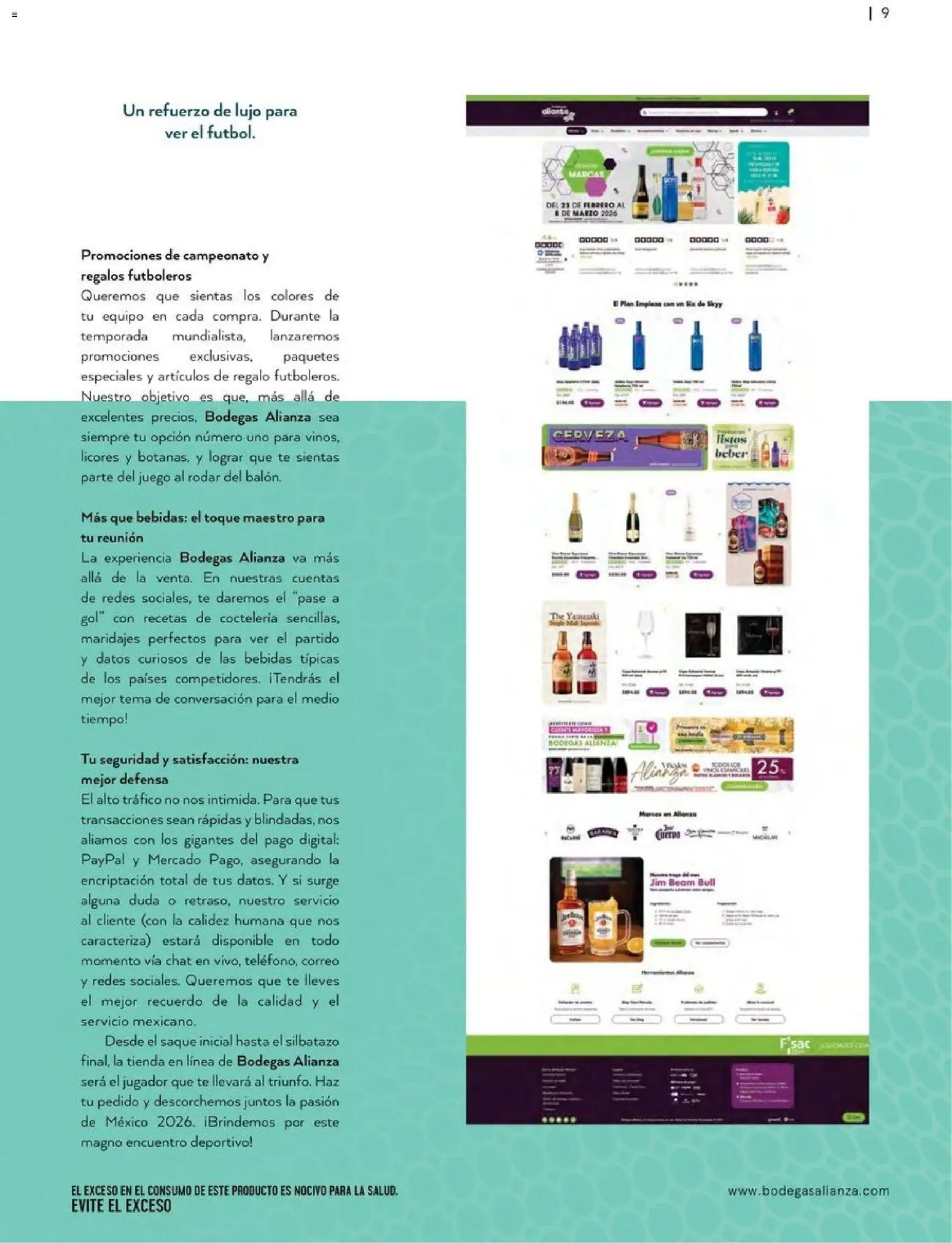 Nuevas ofertas de Bodegas Alianza válidas en toda la República Mexicana desde el 01.04.2026. ¡Encuentra las mejores ofertas en Bodegas Alianza catálogo! | Página: 11 | Productos: Cerveza, Juego, Té