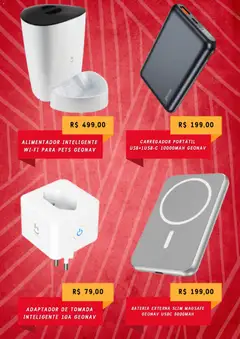 Claro - Ofertas atuais - Pré-Visualização do folheto da loja Claro, válido de 08.04.2026 | Página: 2 | Produtos: Tomada, Bateria, Adaptador