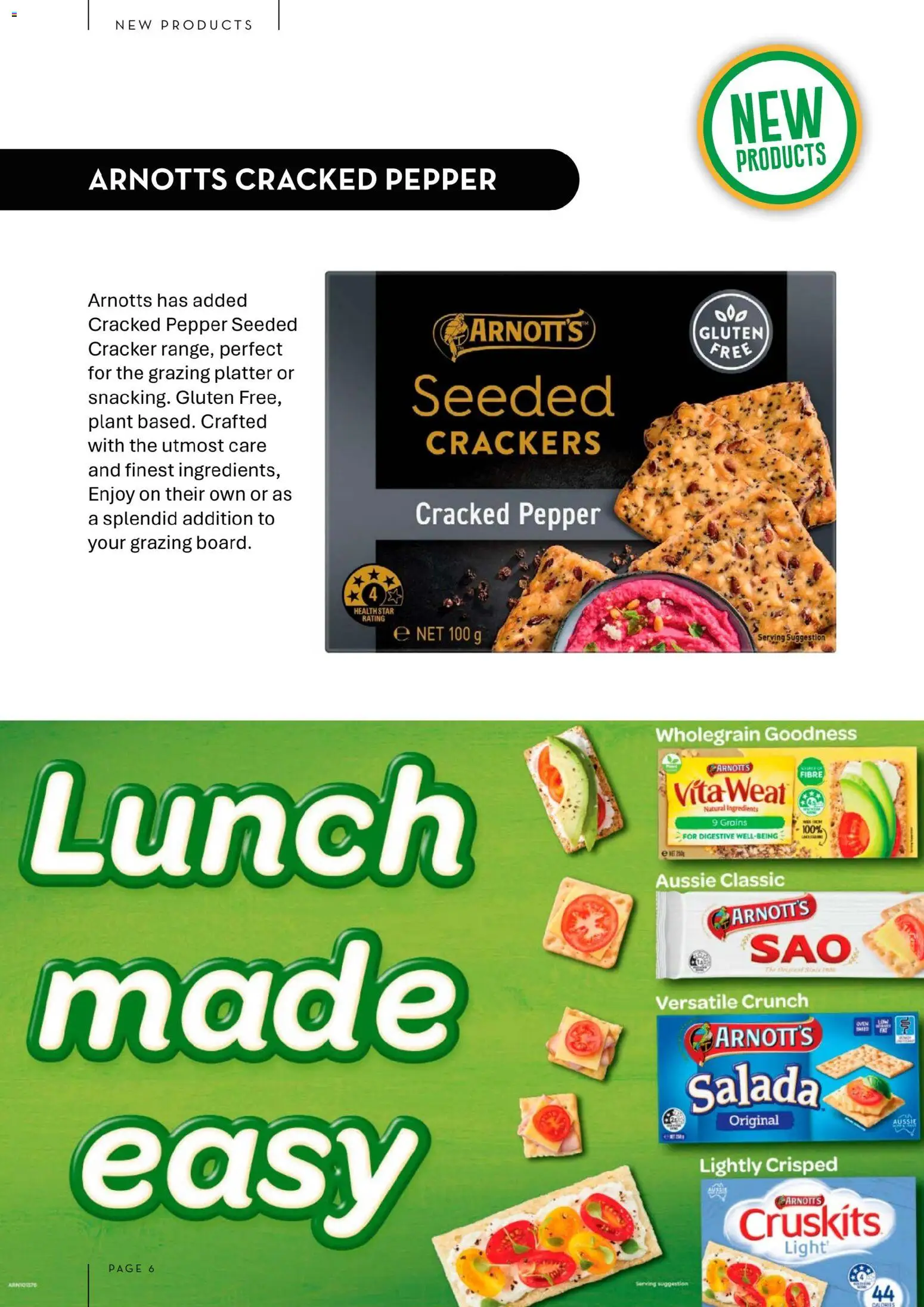 Foodworks catalogue - valid from 01.10.2025 | Page: 6 | Products: Crackers, Plant, Pepper