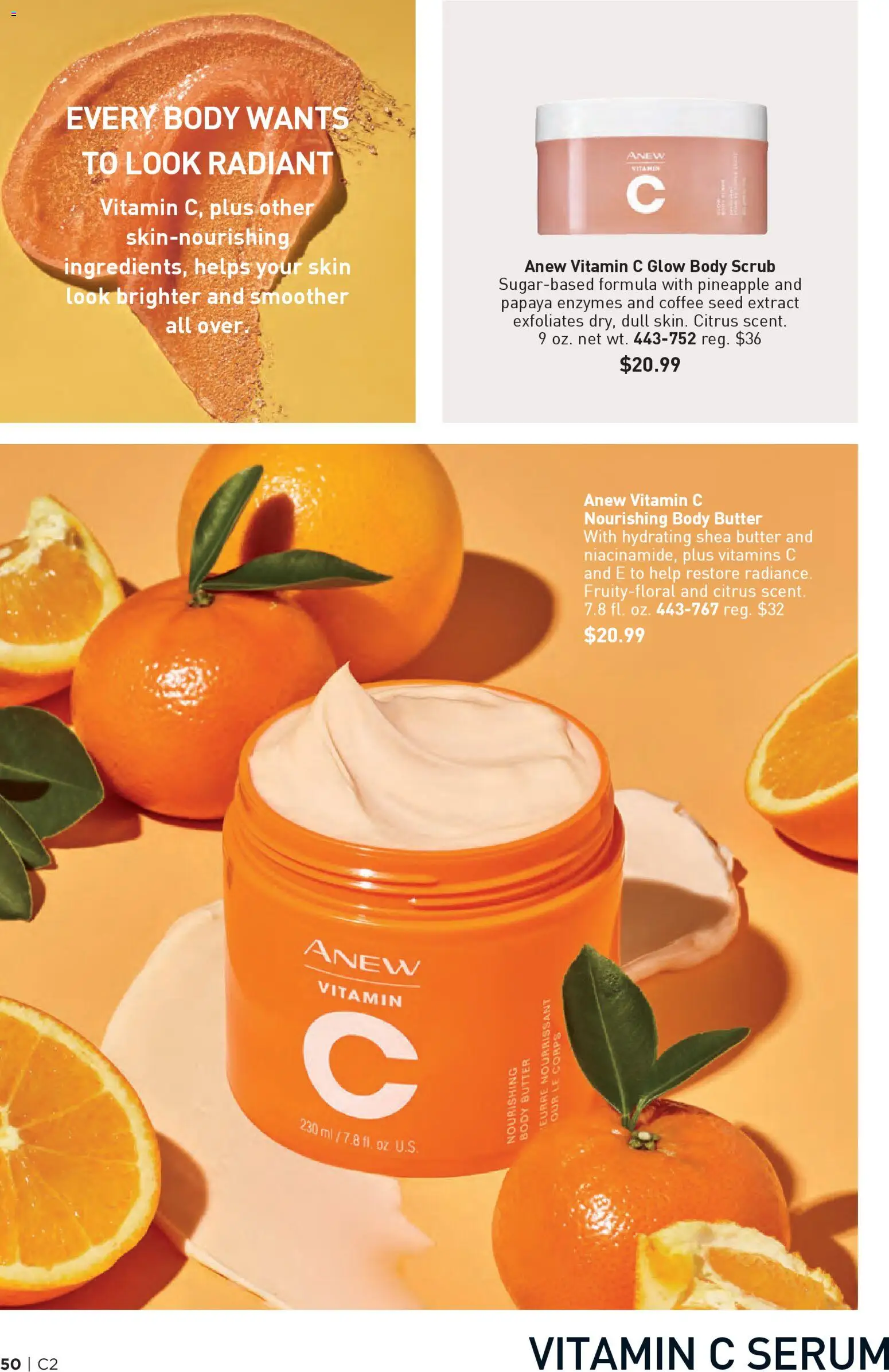 Avon Brochure - valid from 14.01.2026 | Page: 50 | Products: Vitamin, Butter, Coffee, Pineapple