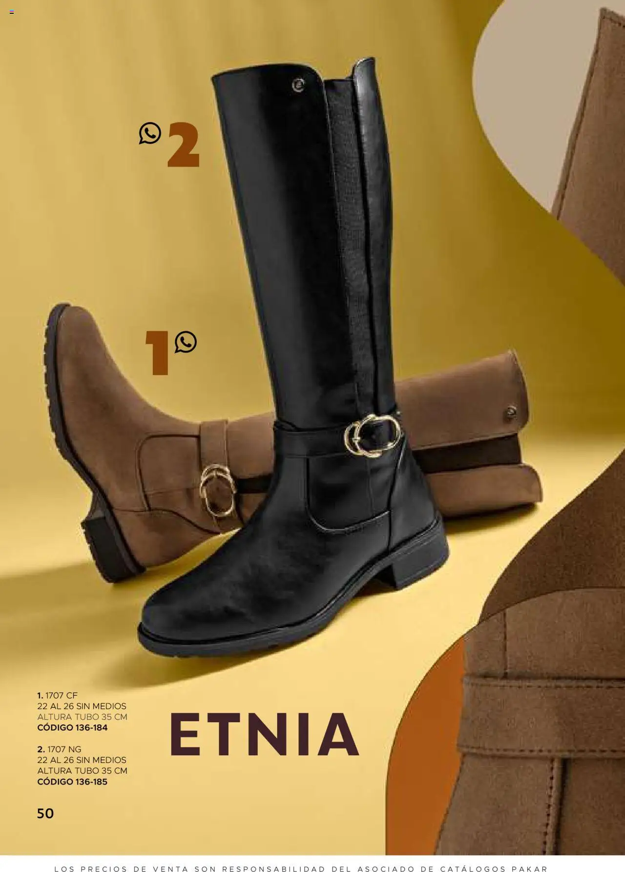 Nuevas ofertas de SC Pakar válidas en toda la República Mexicana desde el 24.07.2025. ¡Encuentra las mejores ofertas en SC Pakar - Catálogo Bota! | Página: 50