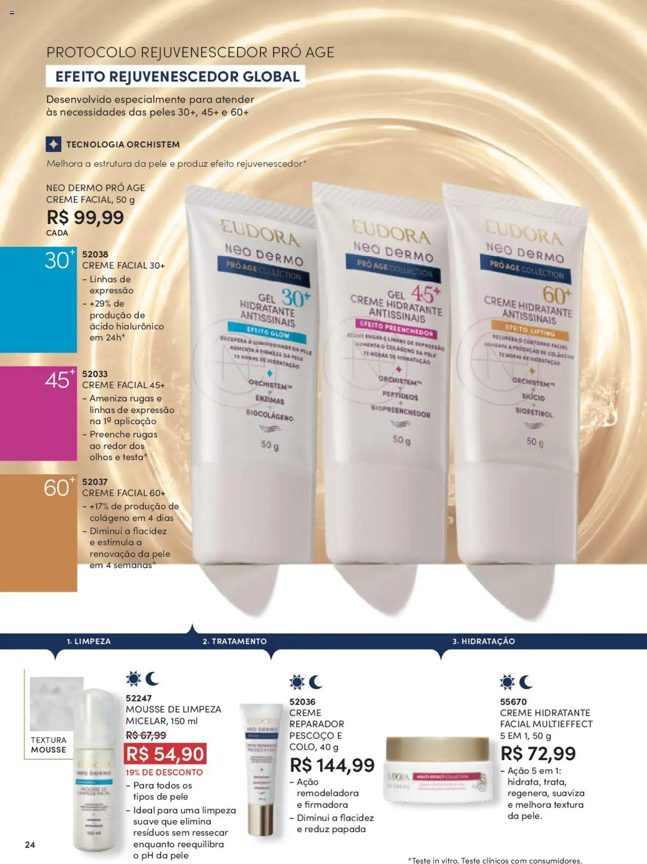 Eudora Folheto - válido de 08.09.2025 | Página: 24 | Produtos: Mousse, Colágeno, Creme