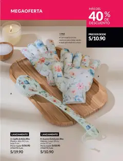 Vista previa de folleto Avon - Ciclo 19 de la Avon válido desde 01.12.2025 | Página: 244 | Productos: Baño, Guantes