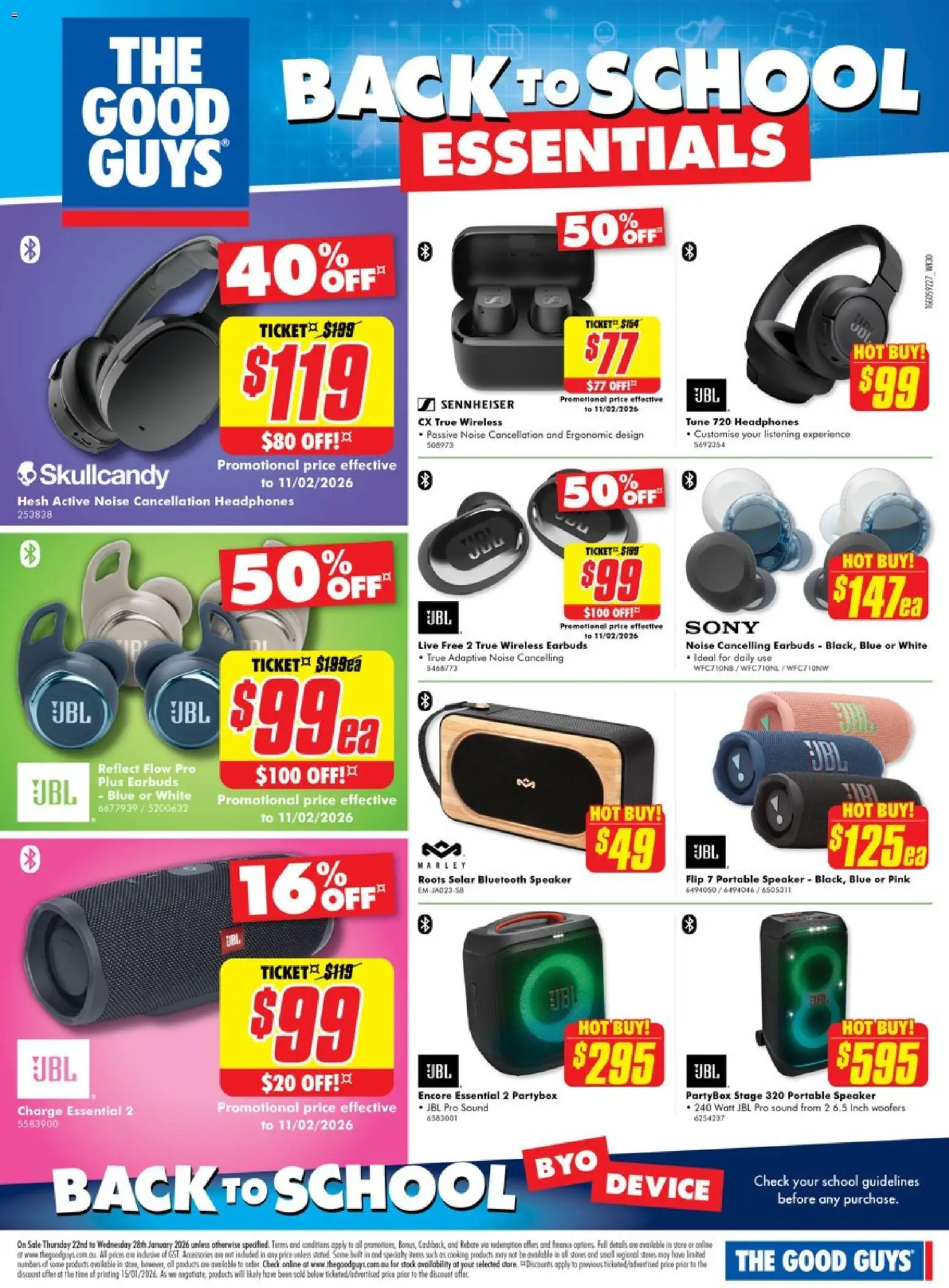The Good Guys catalogue - valid from 21.01.2026 | Page: 7 | Products: Ergonomic, Accessories, Device, Headphones
