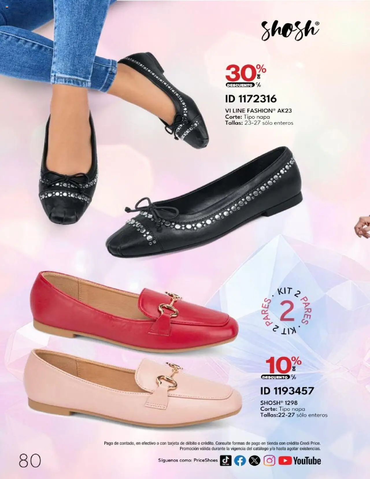Nuevas ofertas de Price Shoes válidas en toda la República Mexicana desde el 28.04.2025. ¡Encuentra las mejores ofertas en Price Shoes catálogo Calzado PV 2025! | Página: 80