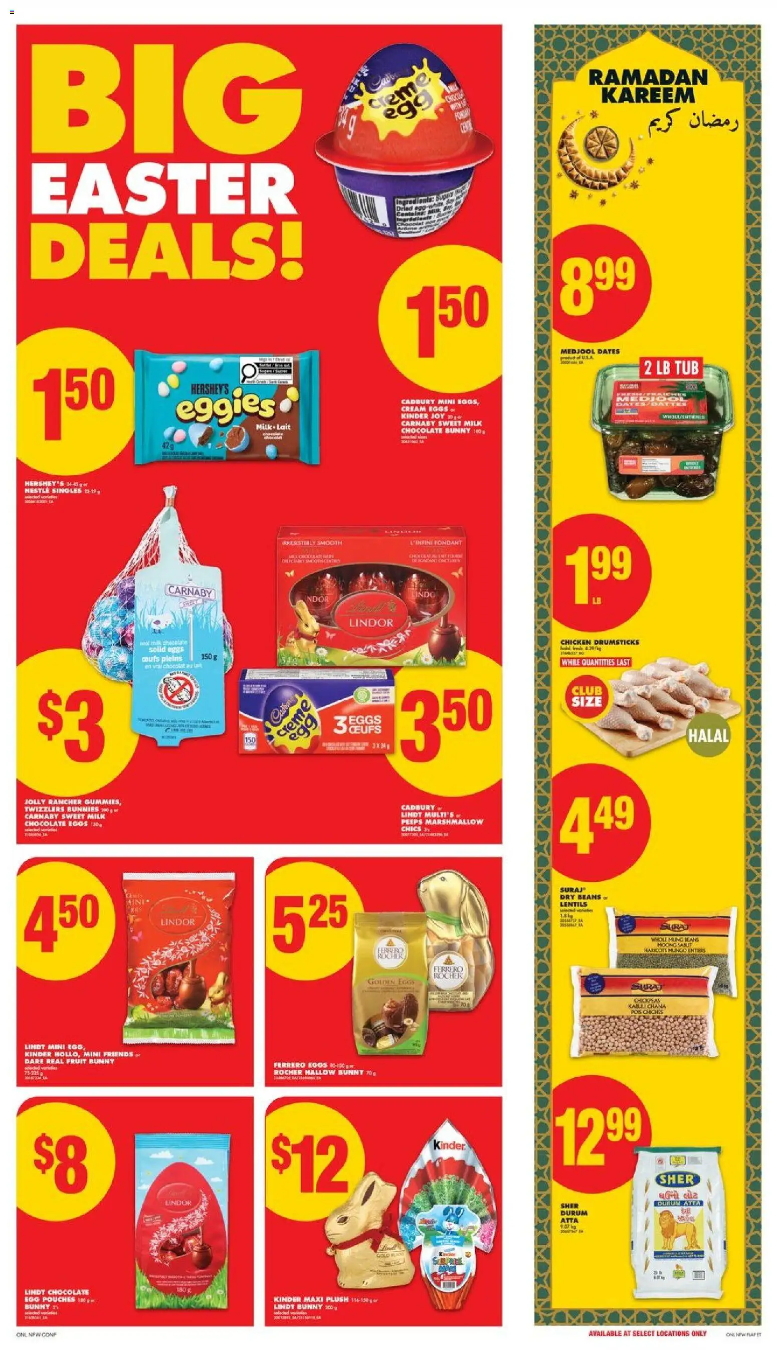 No Frills flyer valid from 05.03.2026 | Page: 13 | Products: Cream, Eggs, Chocolate, Chicken