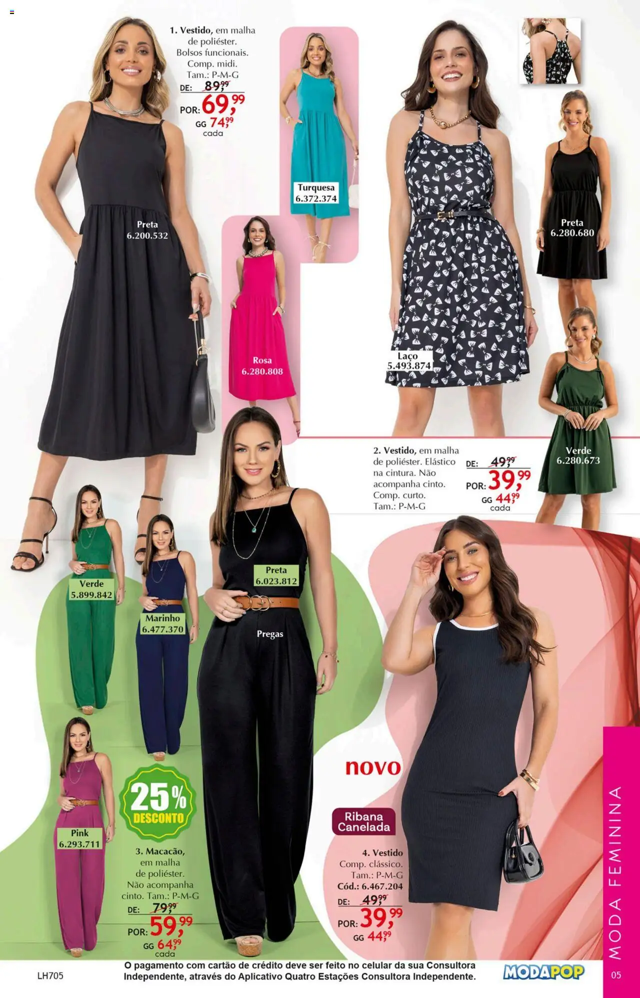 Quatro Estações Folheto - válido de 01.03.2025 | Página: 7 | Produtos: Celular, Vestido