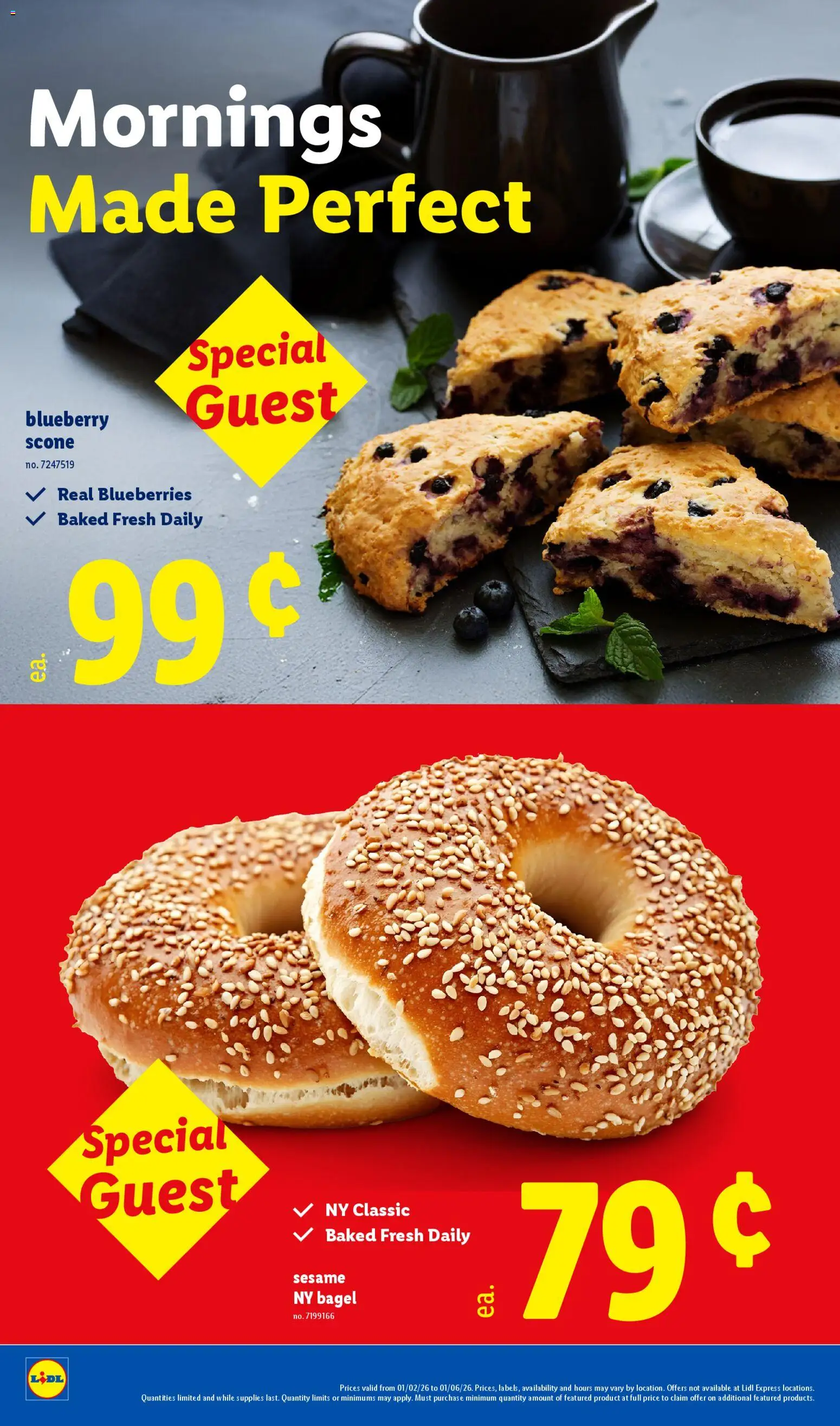 Lidl Weekly Ad - valid from 02.01.2026 | Page: 10 | Products: Blueberries, Scone