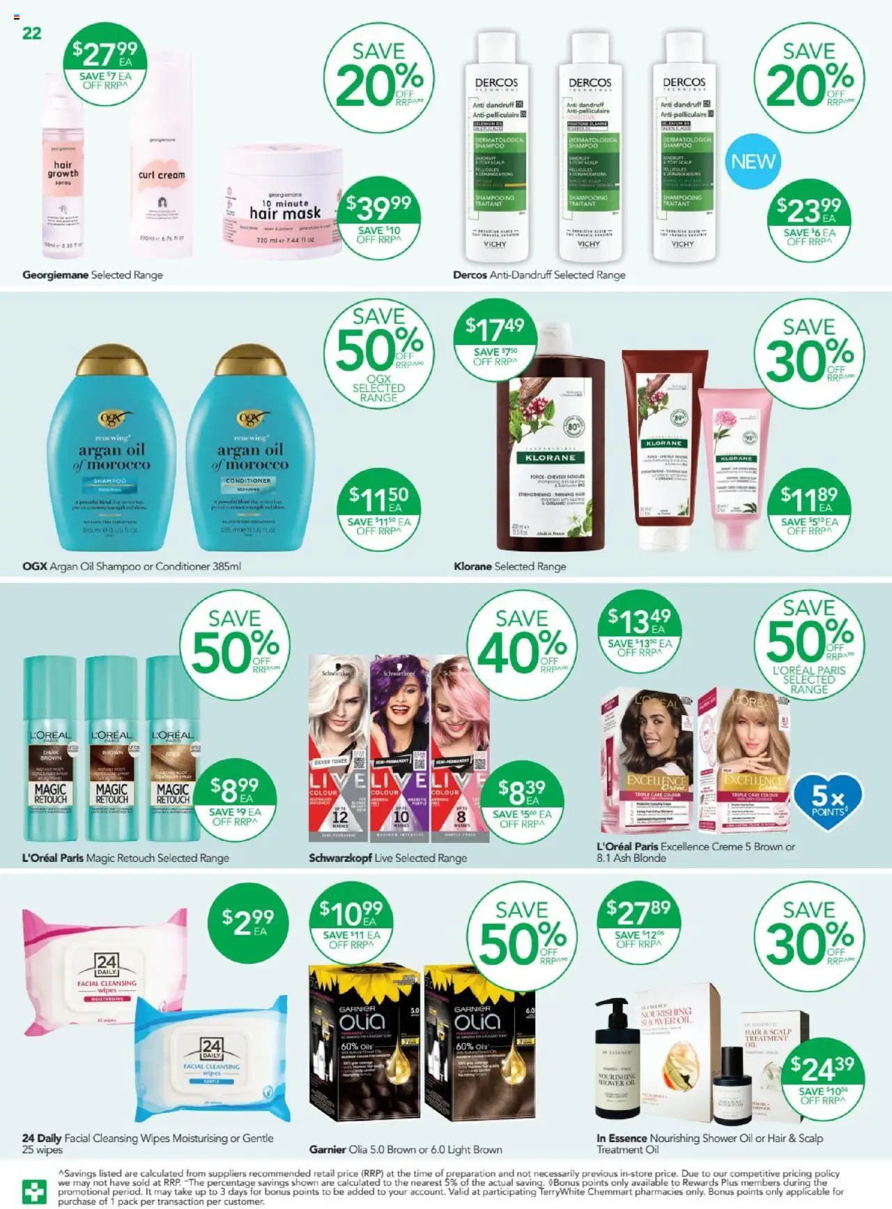 Terry White catalogue - valid from 31.07.2025 | Page: 24 | Products: Shower, Oil, Hair mask, Cream