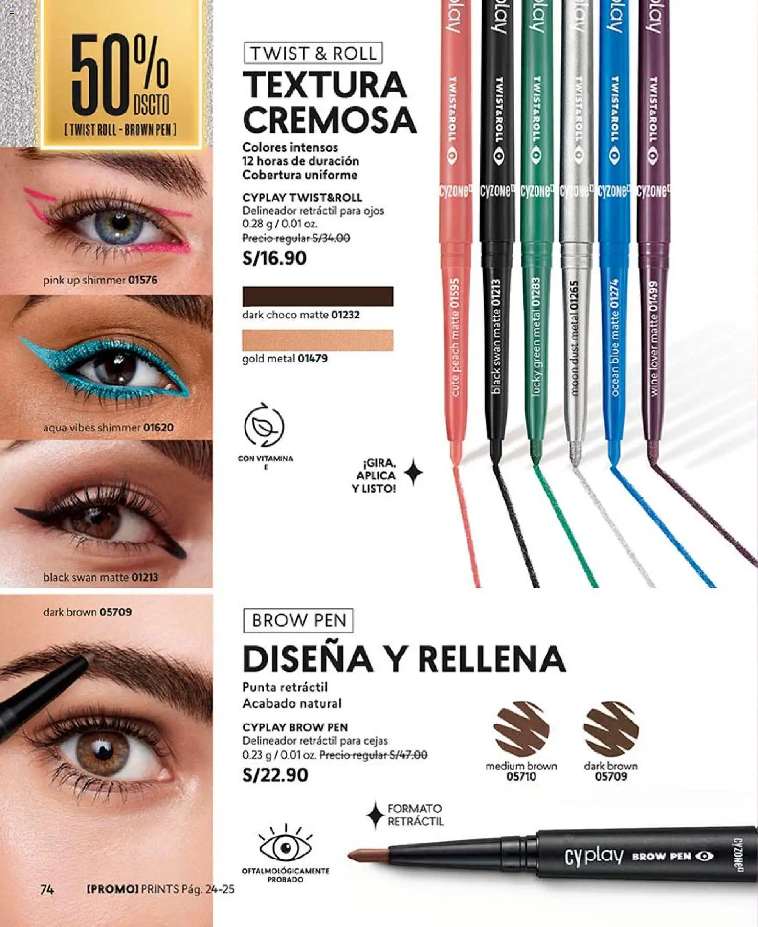 Catálogo CyZone válido desde 04.04.2026 | Página: 74 | Productos: Delineador