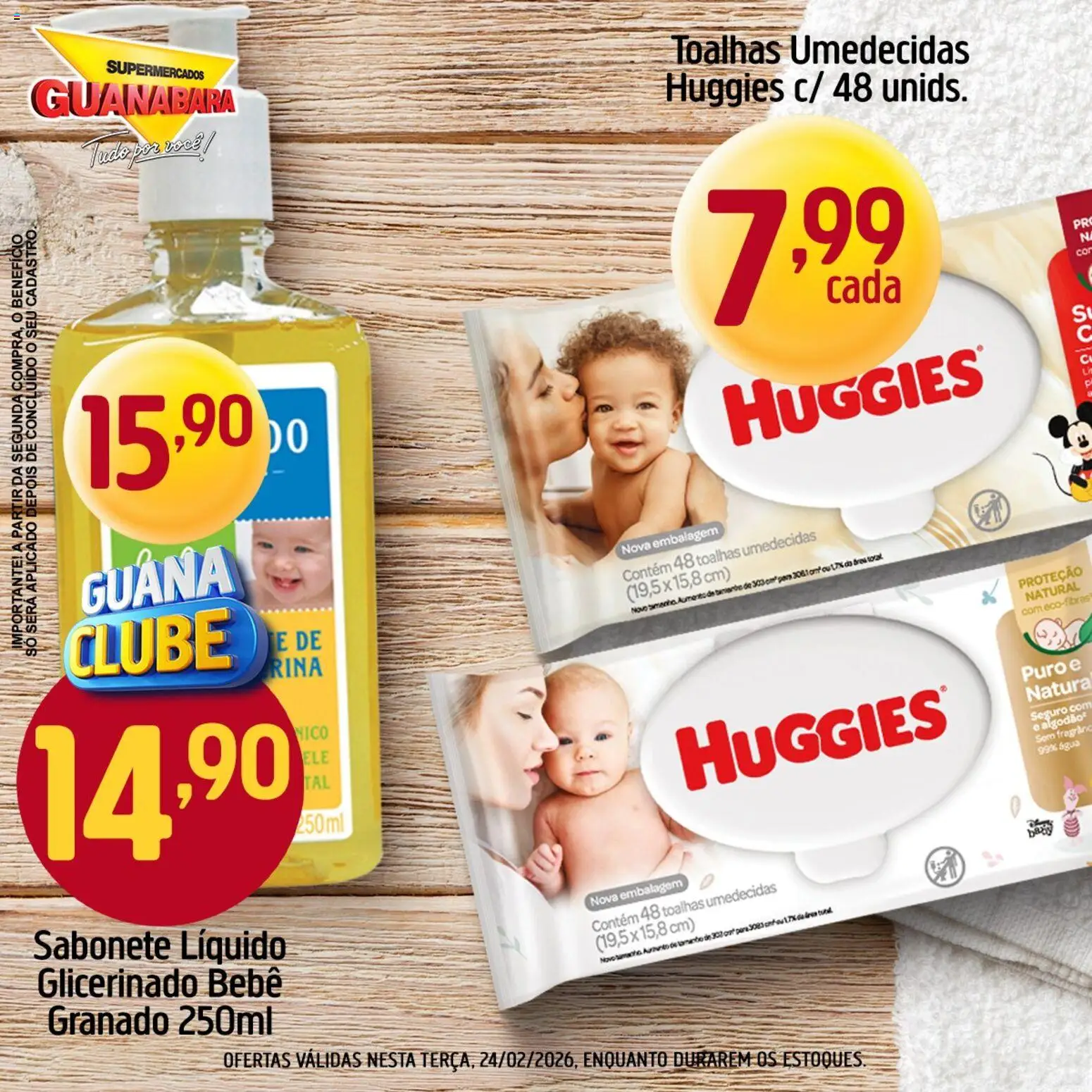 Supermercados Guanabara Folheto - válido de 24.02.2026 | Página: 4 | Produtos: Sabonete, Sabonete líquido