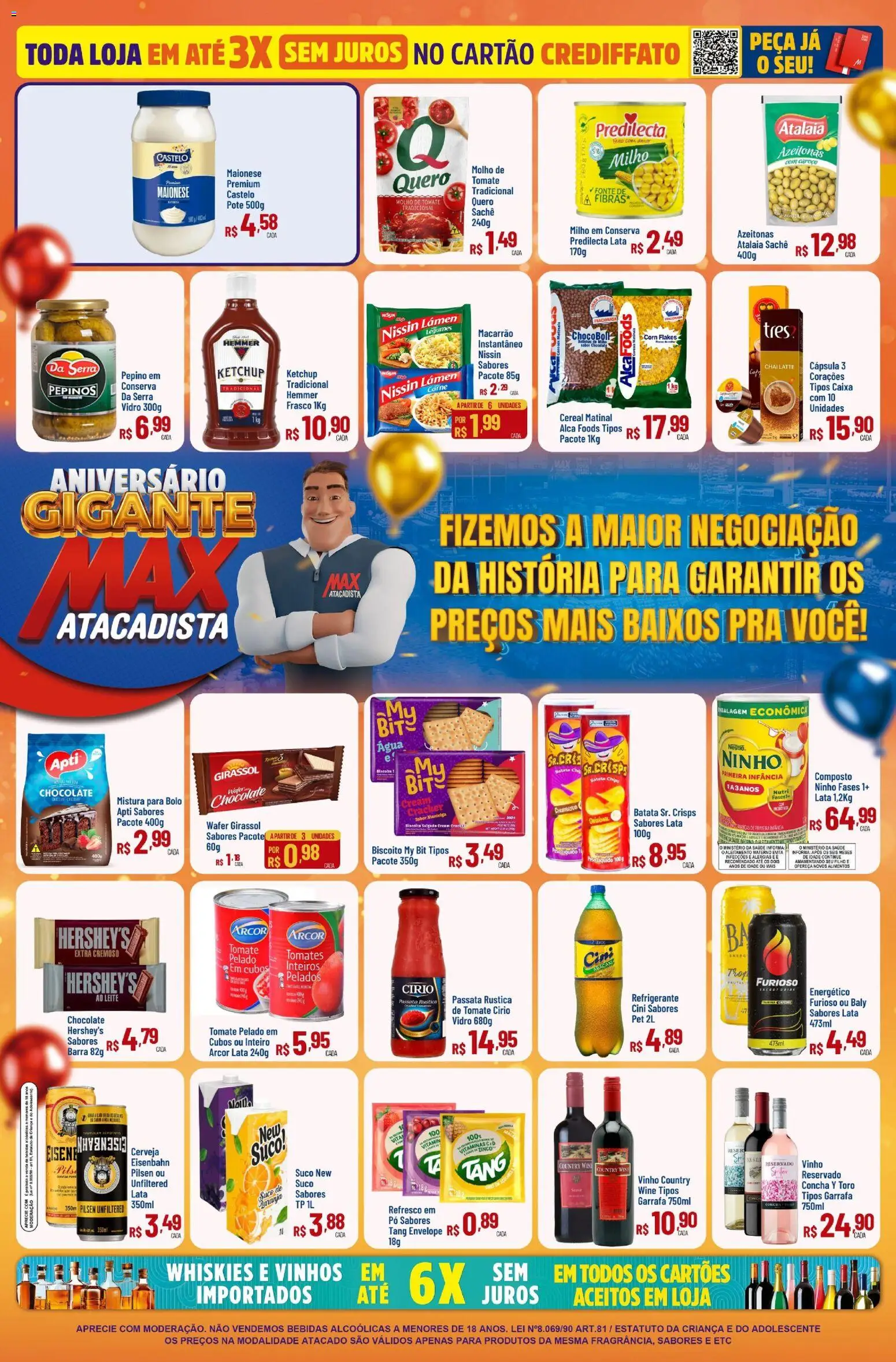 Max Atacadista Folheto - válido de 20.10.2025 | Página: 5 | Produtos: Envelope, Macarrão, Pepinos, Maionese