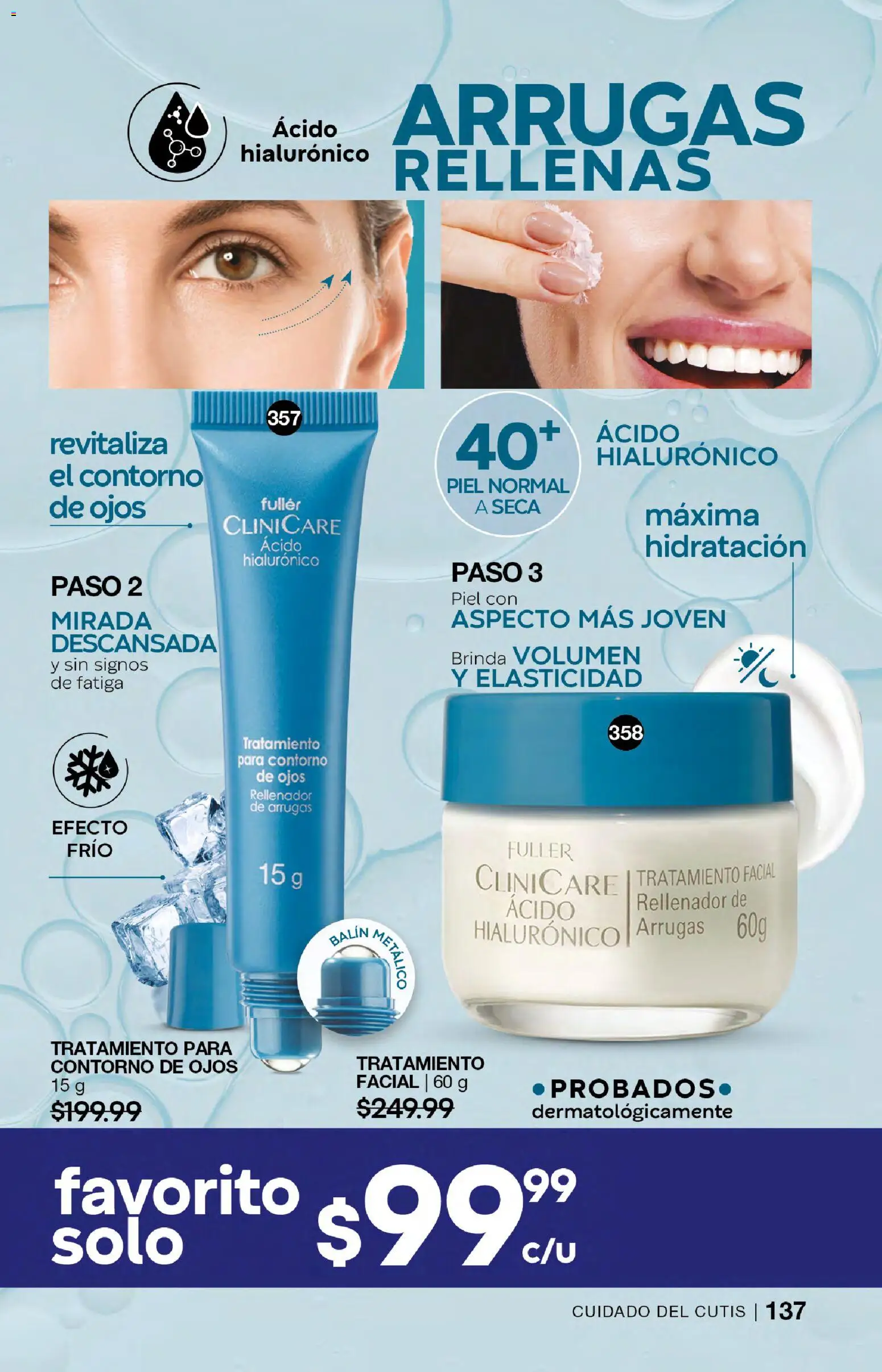 Nuevas ofertas de Fuller válidas en toda la República Mexicana desde el 04.03.2026. ¡Encuentra las mejores ofertas en Fuller campaña 24 2026! | Página: 137 | Productos: Contorno de ojos, Contorno