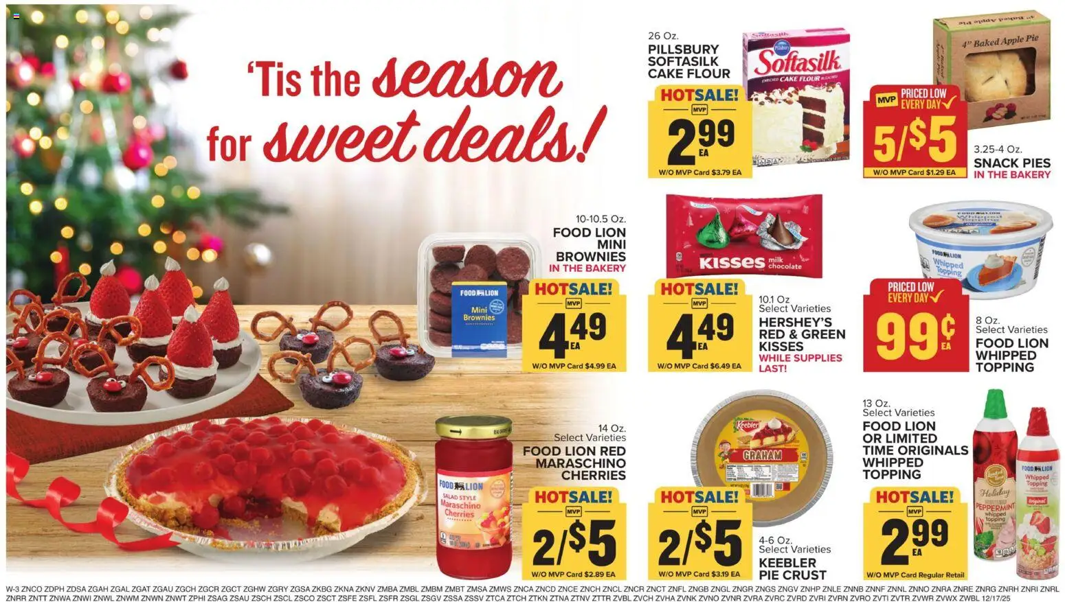 Food Lion Weekly Ad - valid from 17.12.2025 | Page: 20 | Products: Bakery, Cherries, Chocolate, Apple Pie