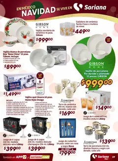 Vista previa de Soriana - Preciazazaso Híper: Camp, Chia, Oax, Q. Roo, Tab, Yuc, nuevo folleto de la tienda, válido en México a partir del 27.11.2025 | Página: 58 | Productos: Dulces, Juego, Vasos, Jarra