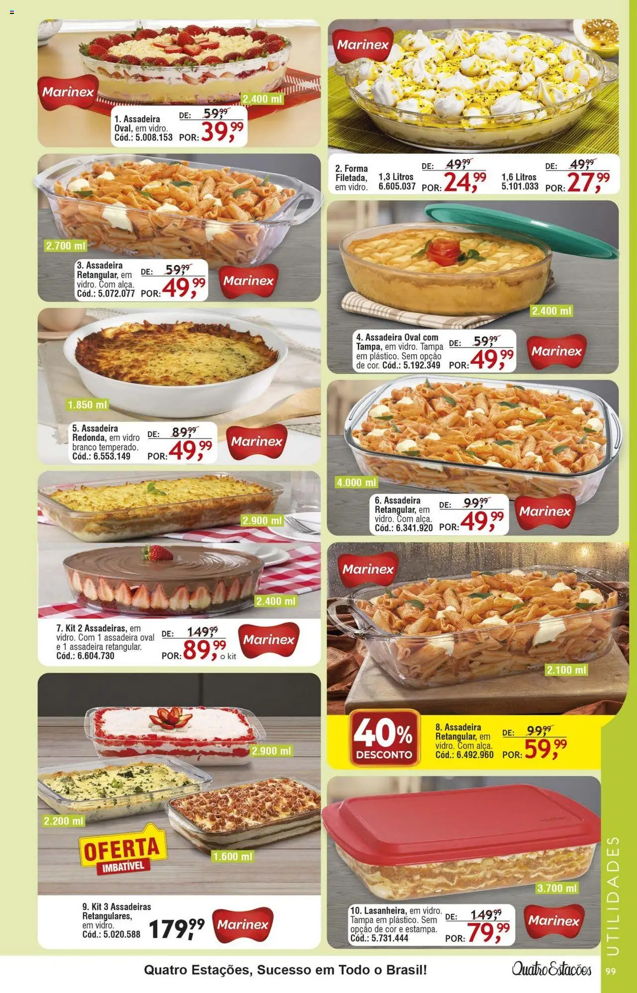 Quatro Estações Folheto - válido de 01.08.2025 | Página: 95 | Produtos: Assadeira