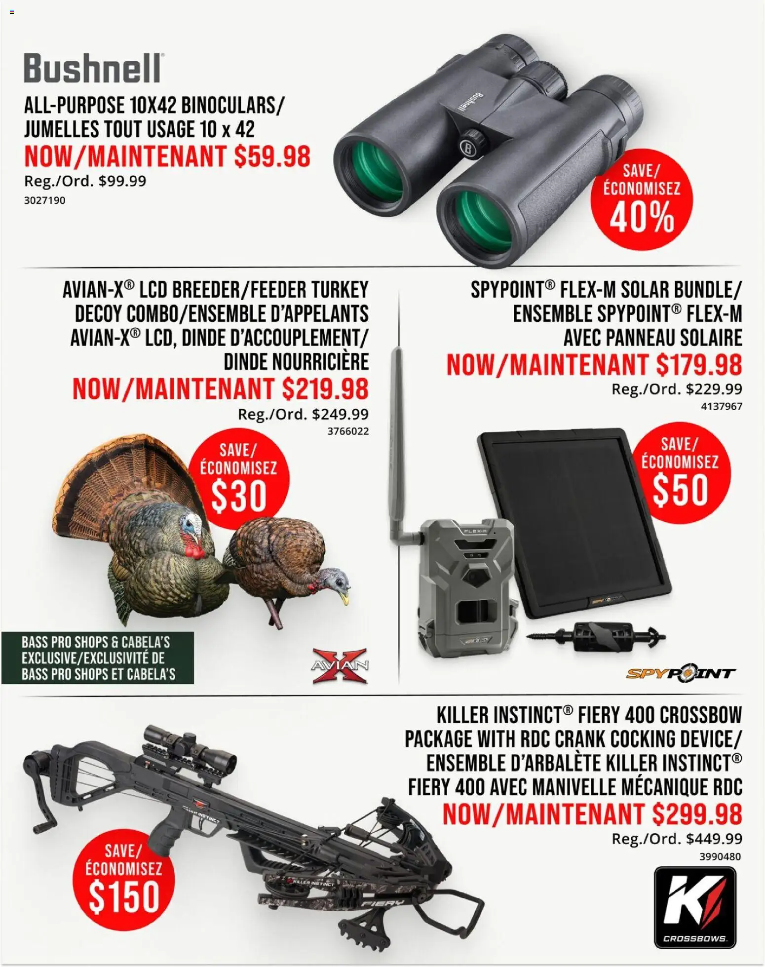 Cabelas Flyer from Apr 30, 2026 - Unlock Huge Savings | Canada