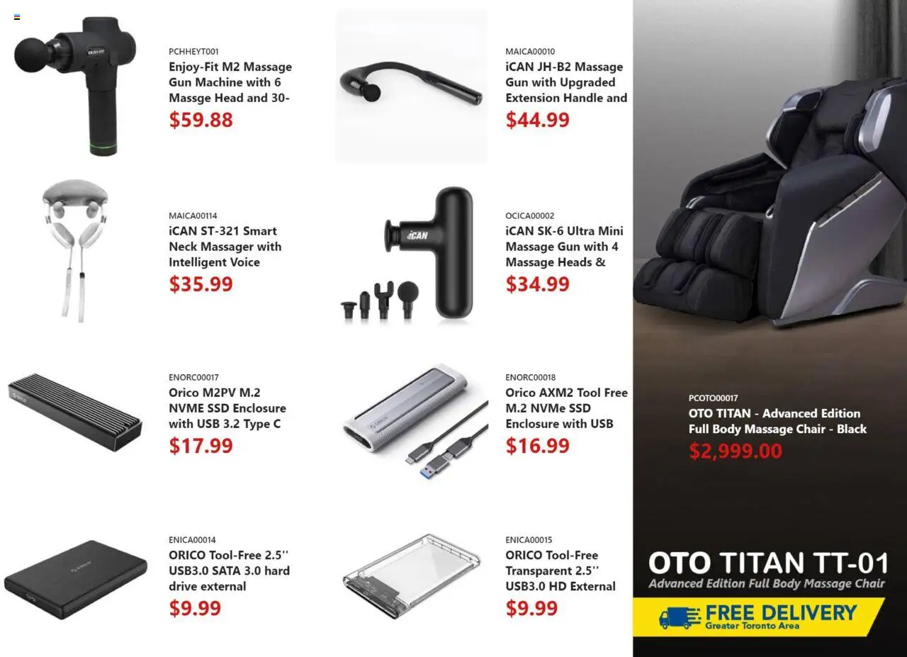 Canada Computers flyer valid from 12.09.2025 | Page: 16 | Products: Chair